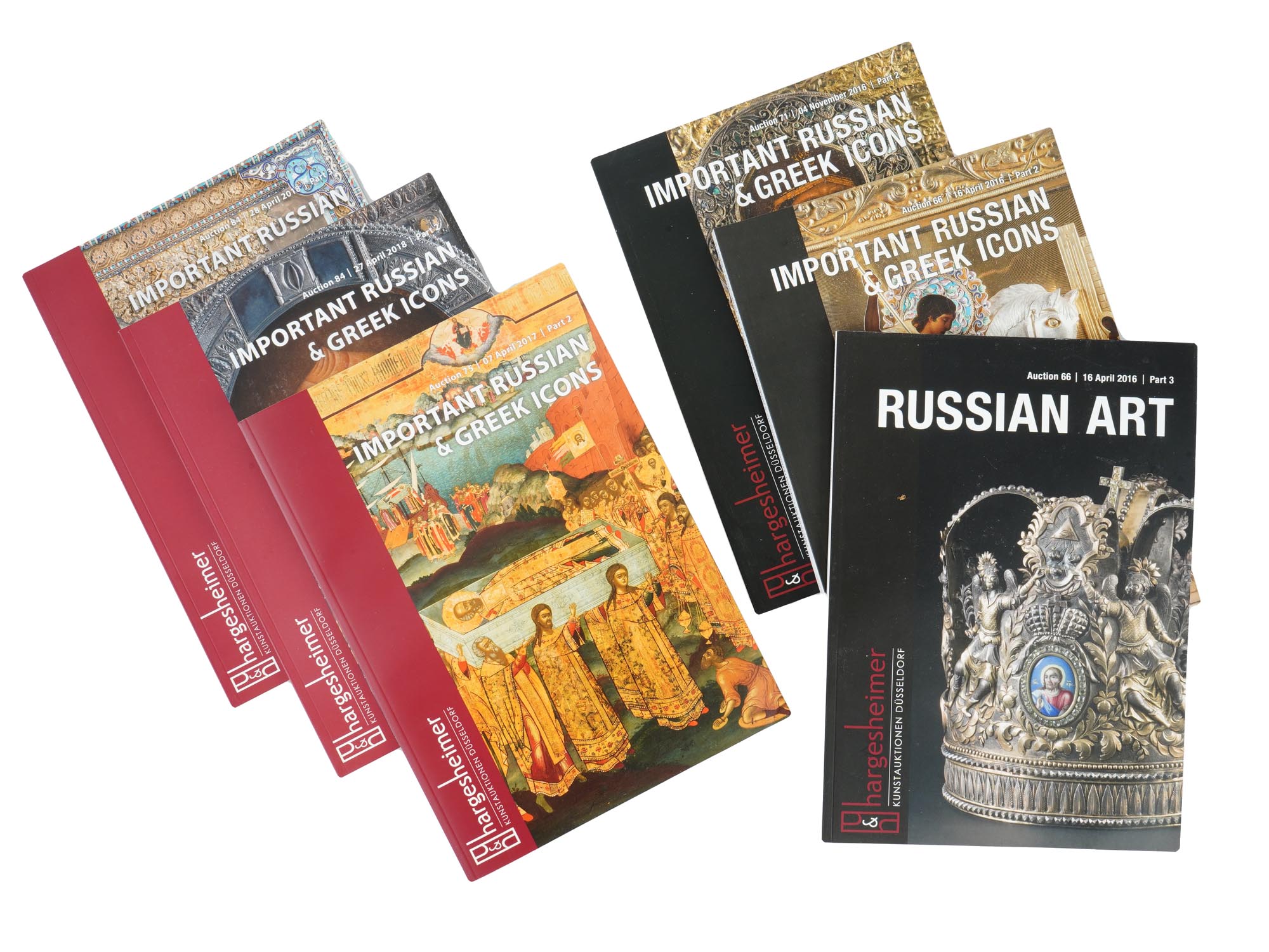 HARGESHEIMER AUCTION CATALOGUES OF RUSSIAN ICONS PIC-0