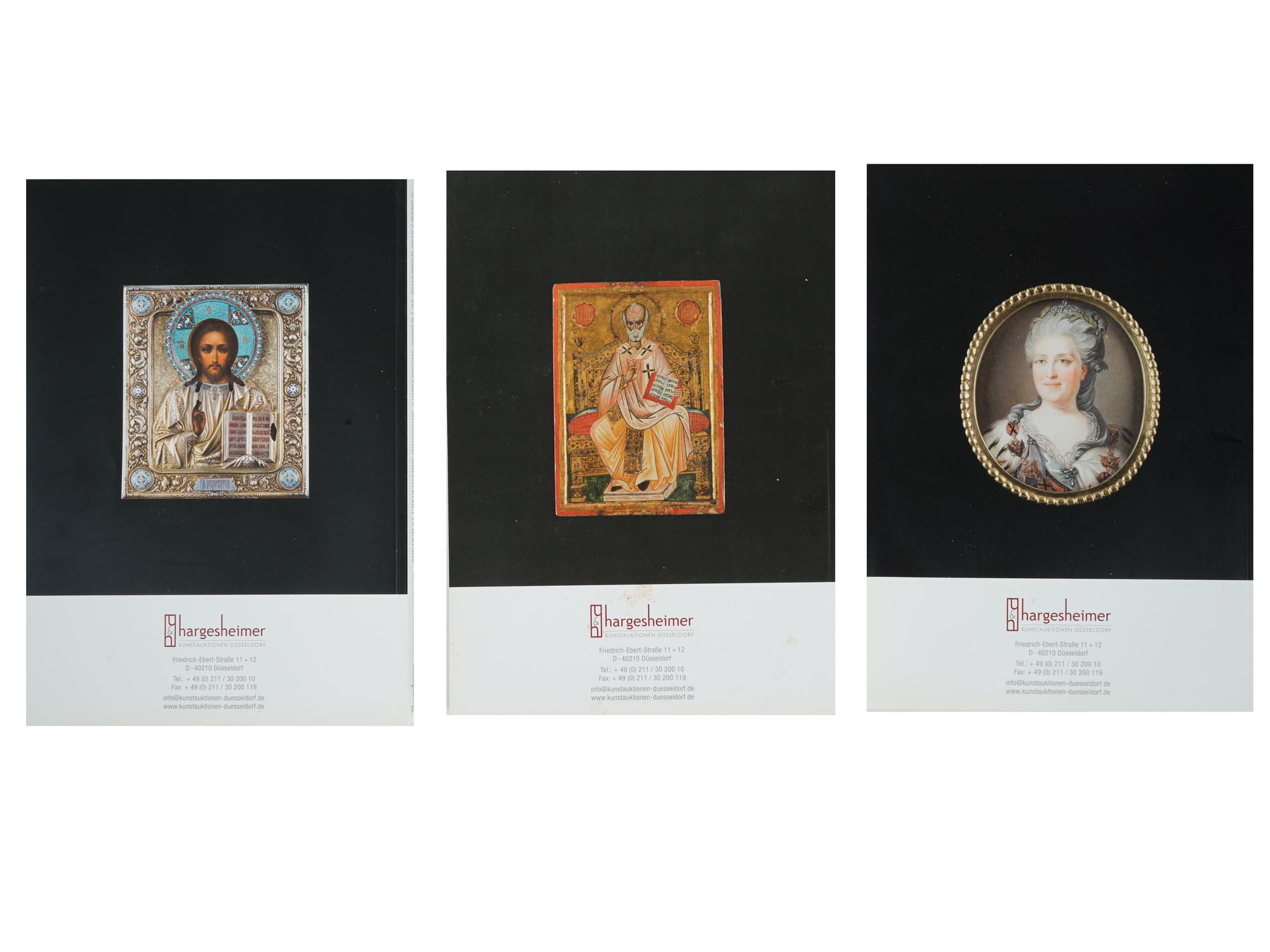 HARGESHEIMER AUCTION CATALOGUES OF RUSSIAN ICONS PIC-3