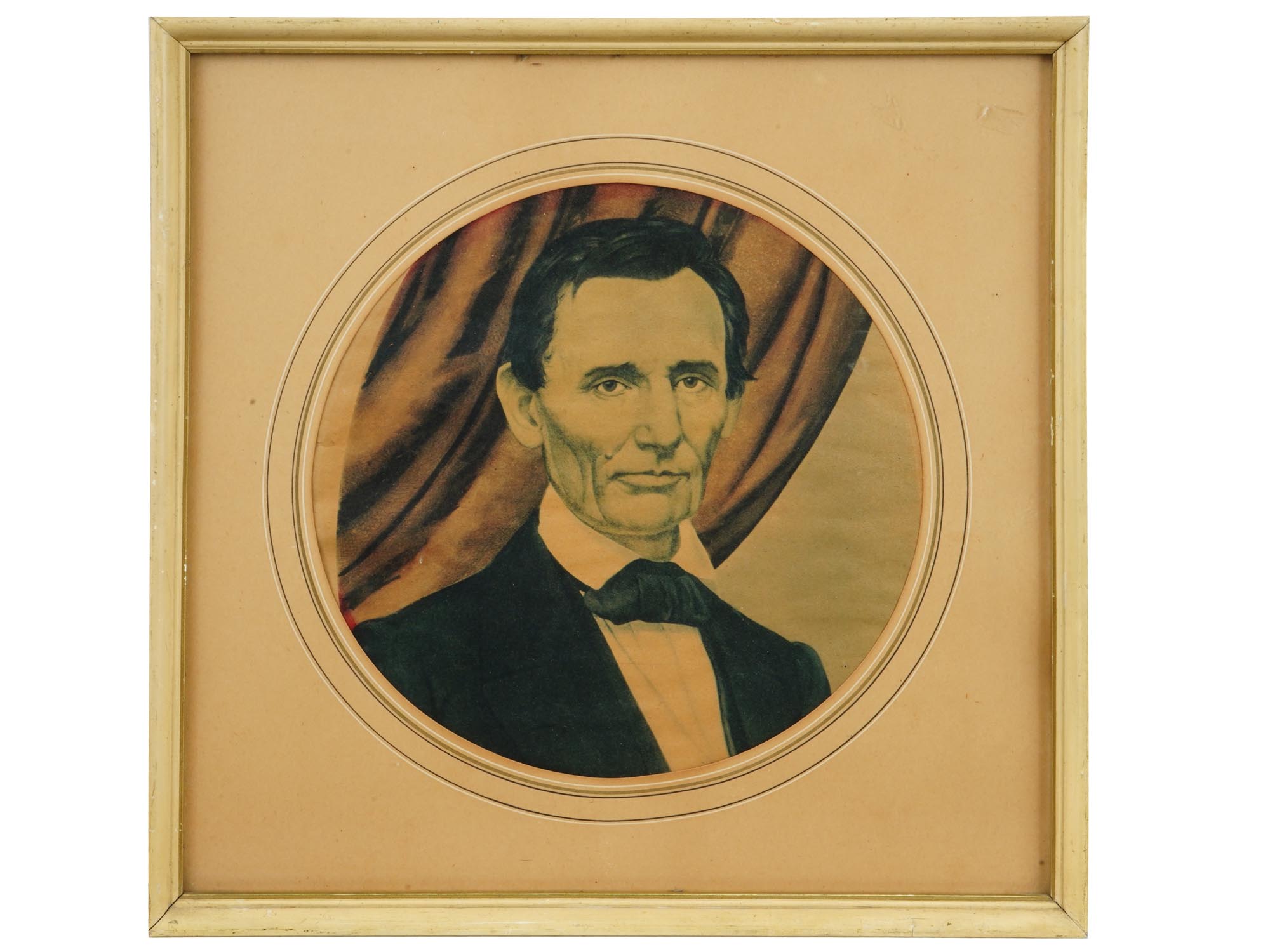 ANTIQUE 19TH C PRINTS OF PRESIDENT ABRAHAM LINCOLN PIC-3