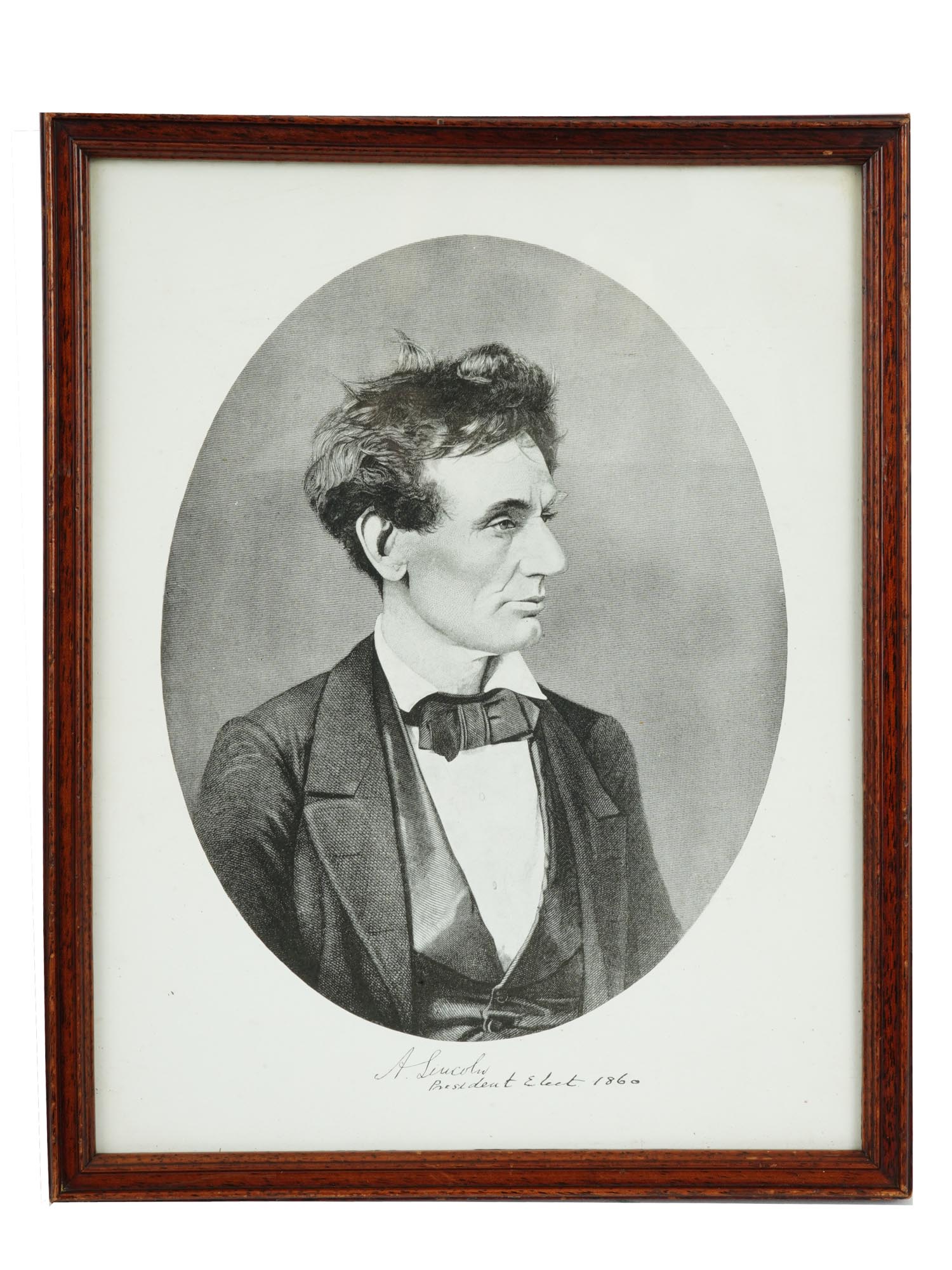 ANTIQUE 19TH C PRINTS OF PRESIDENT ABRAHAM LINCOLN PIC-1