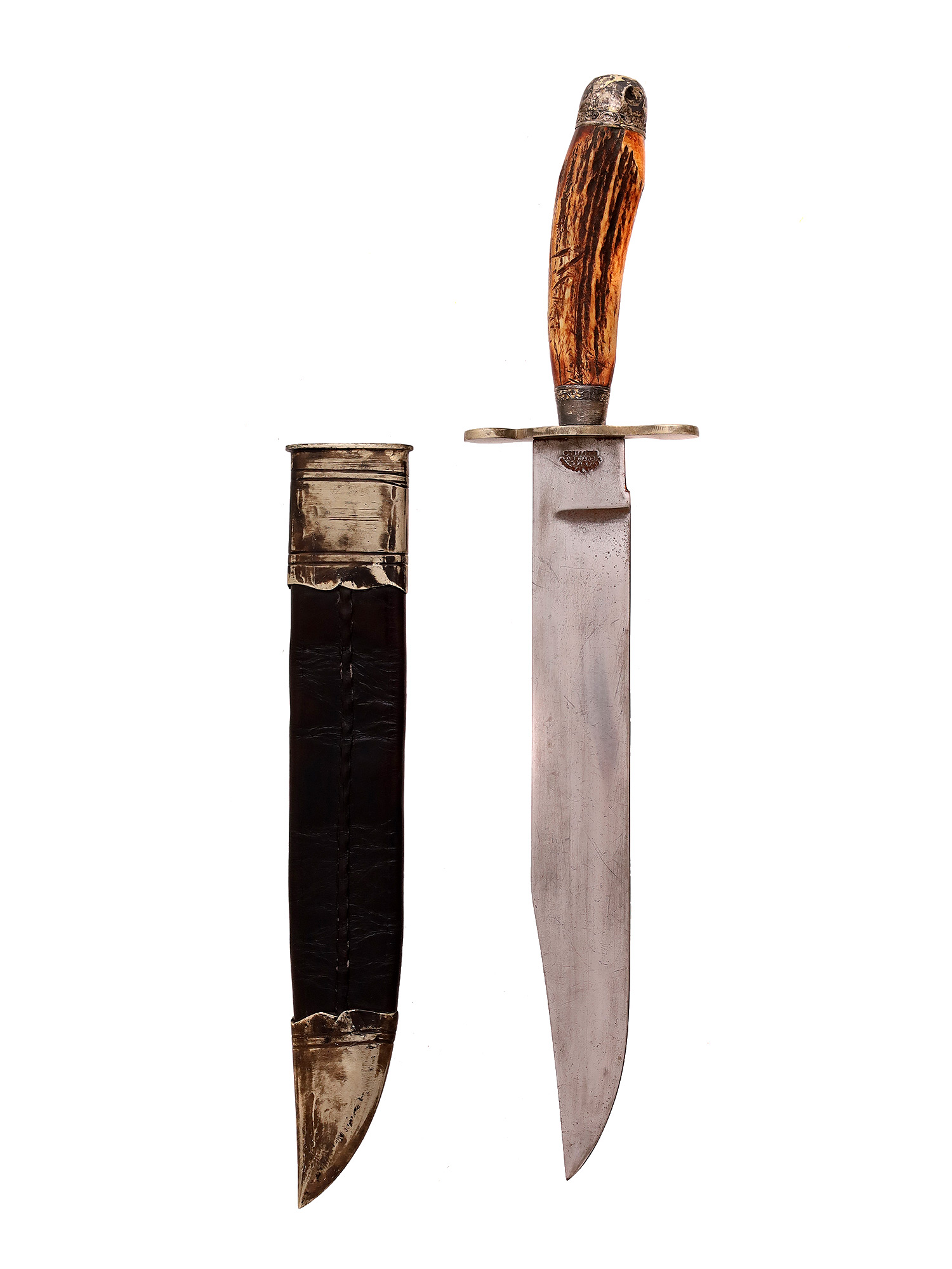 JAMES RODGERS ROYAL CUTLERY SHEFFIELD BOWIE KNIFE PIC-1