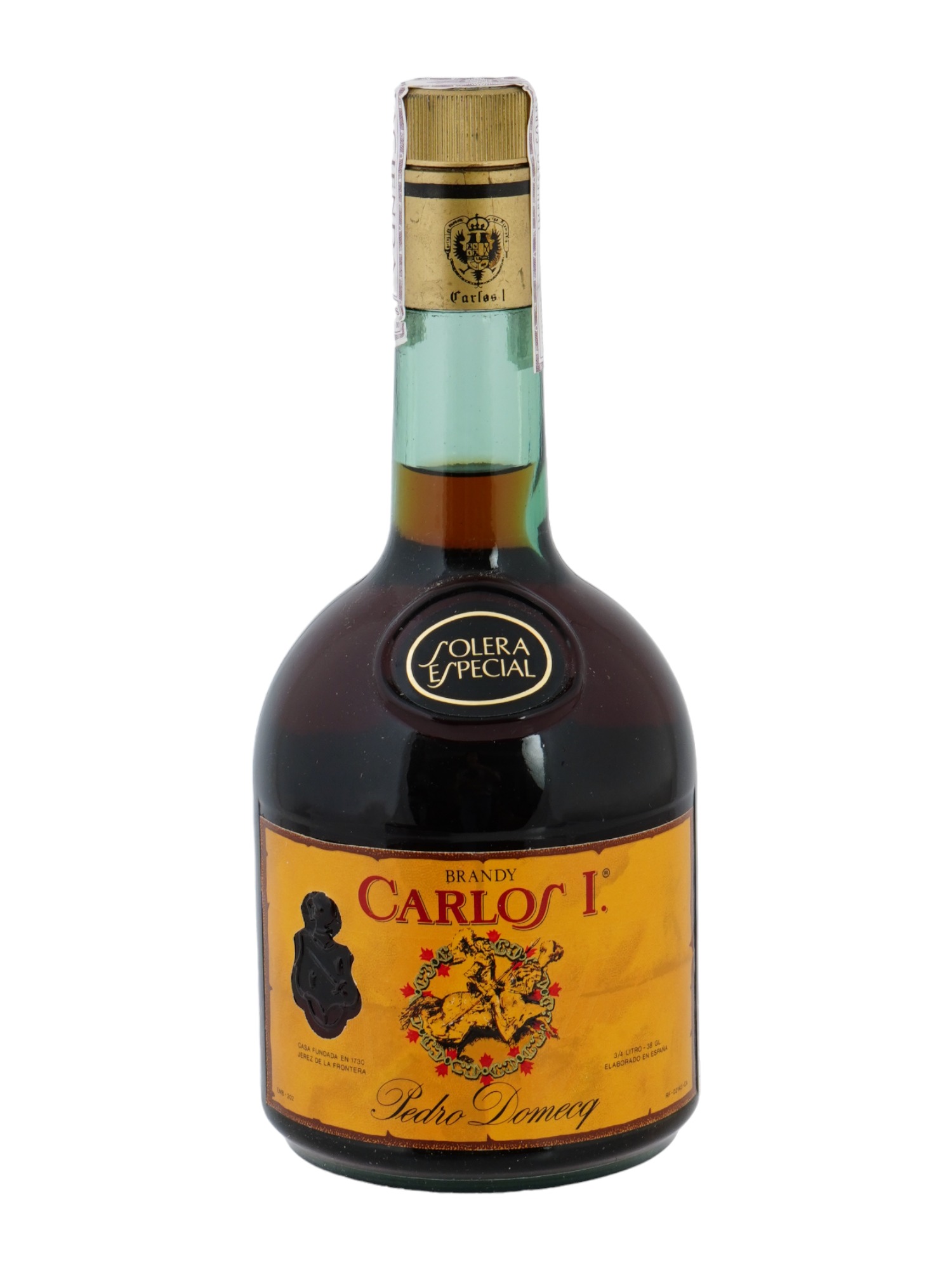 1980S SPANISH CARLOS I SOLERA ESPECIAL BRANDY IOB PIC-1