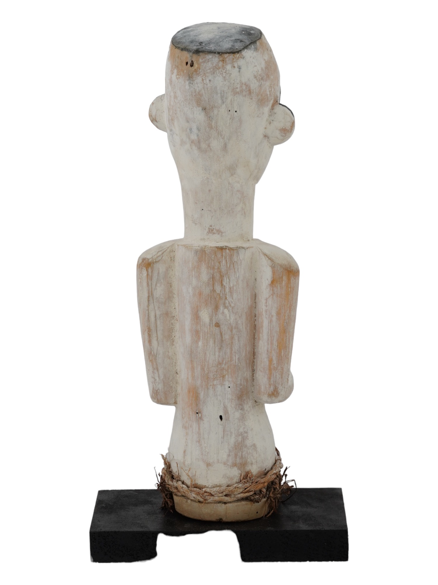 CENTRAL AFRICA GABON MITSOGHO WOOD TRIBAL STATUE PIC-4