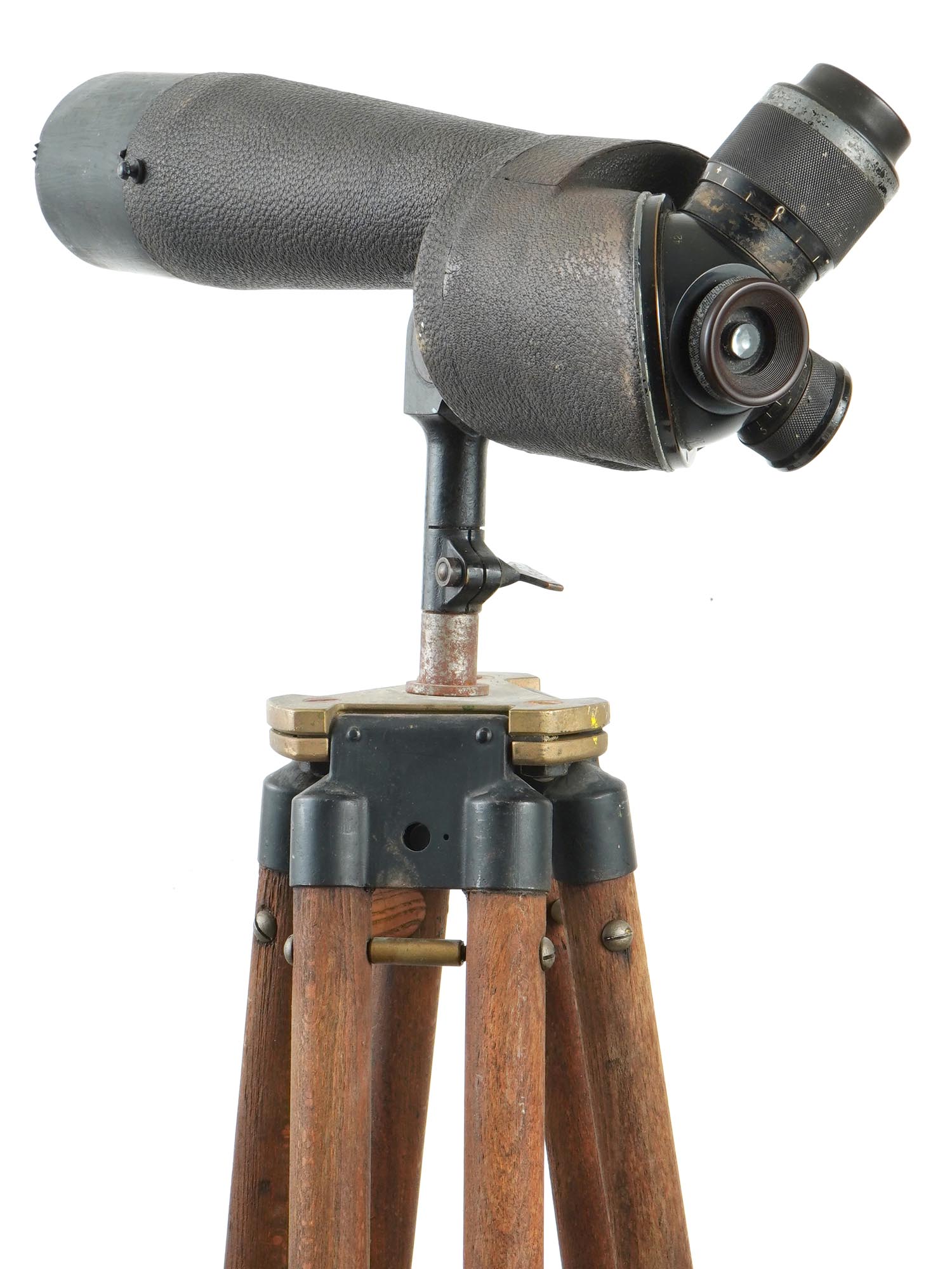 WWI GERMAN CARL ZEISS STARMOR TELESCOPE WITH STAND PIC-4