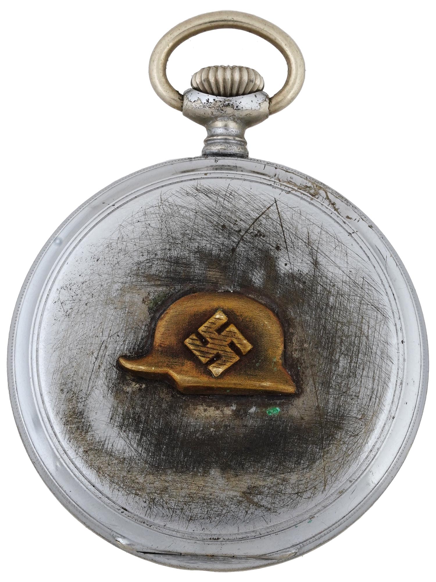 WWII NAZI GERMAN THIRD REICH POCKET WATCH PIC-2