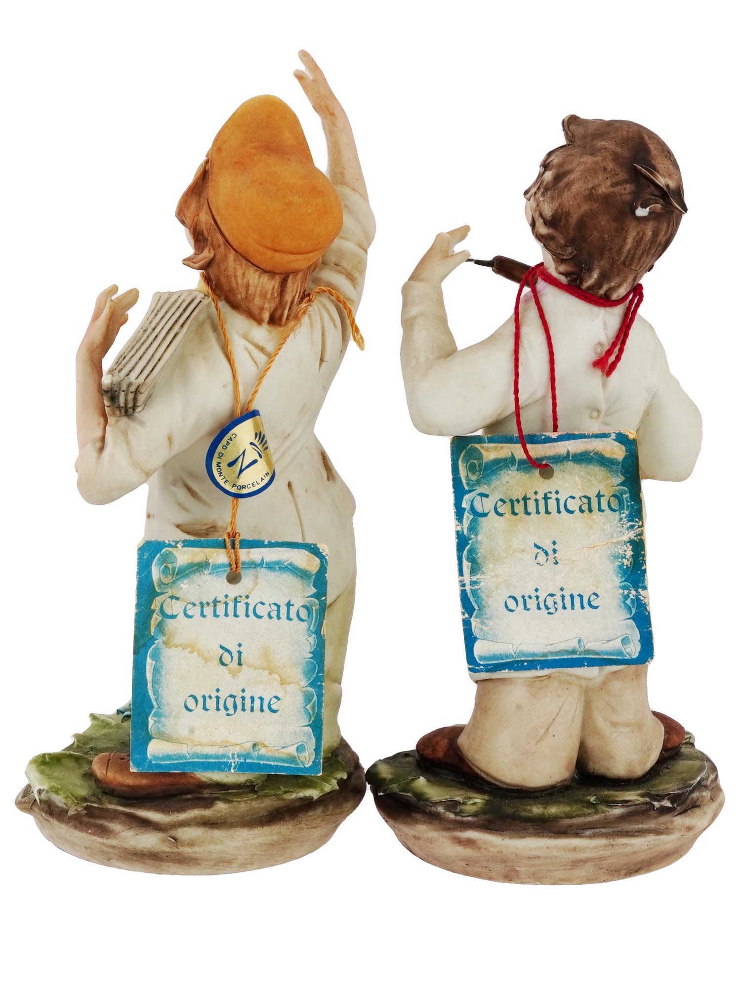 OCCUPIED JAPAN AND CAPODIMONTE PORCELAIN FIGURINES PIC-6