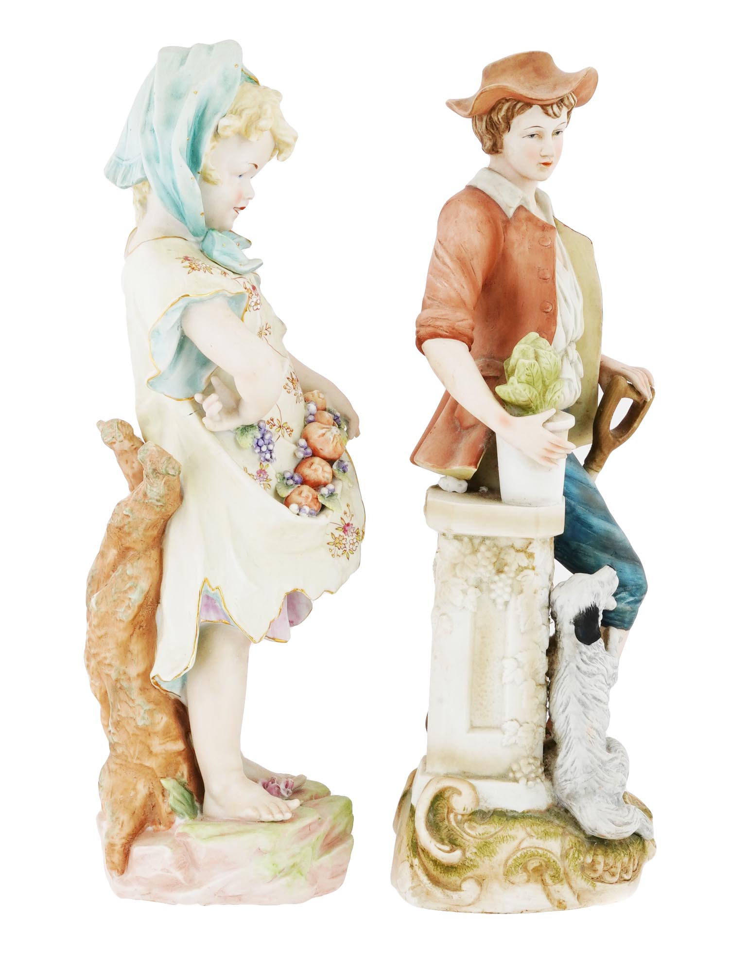 VINTAGE PORCELAIN FIGURINES F MID 20TH C JAPAN PIC-3