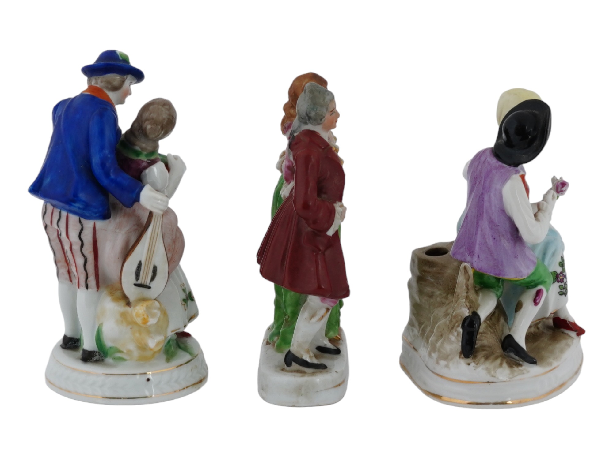 PORCELAIN FIGURINES F OCCUPIED JAPAN 1945 TO 1952 PIC-3