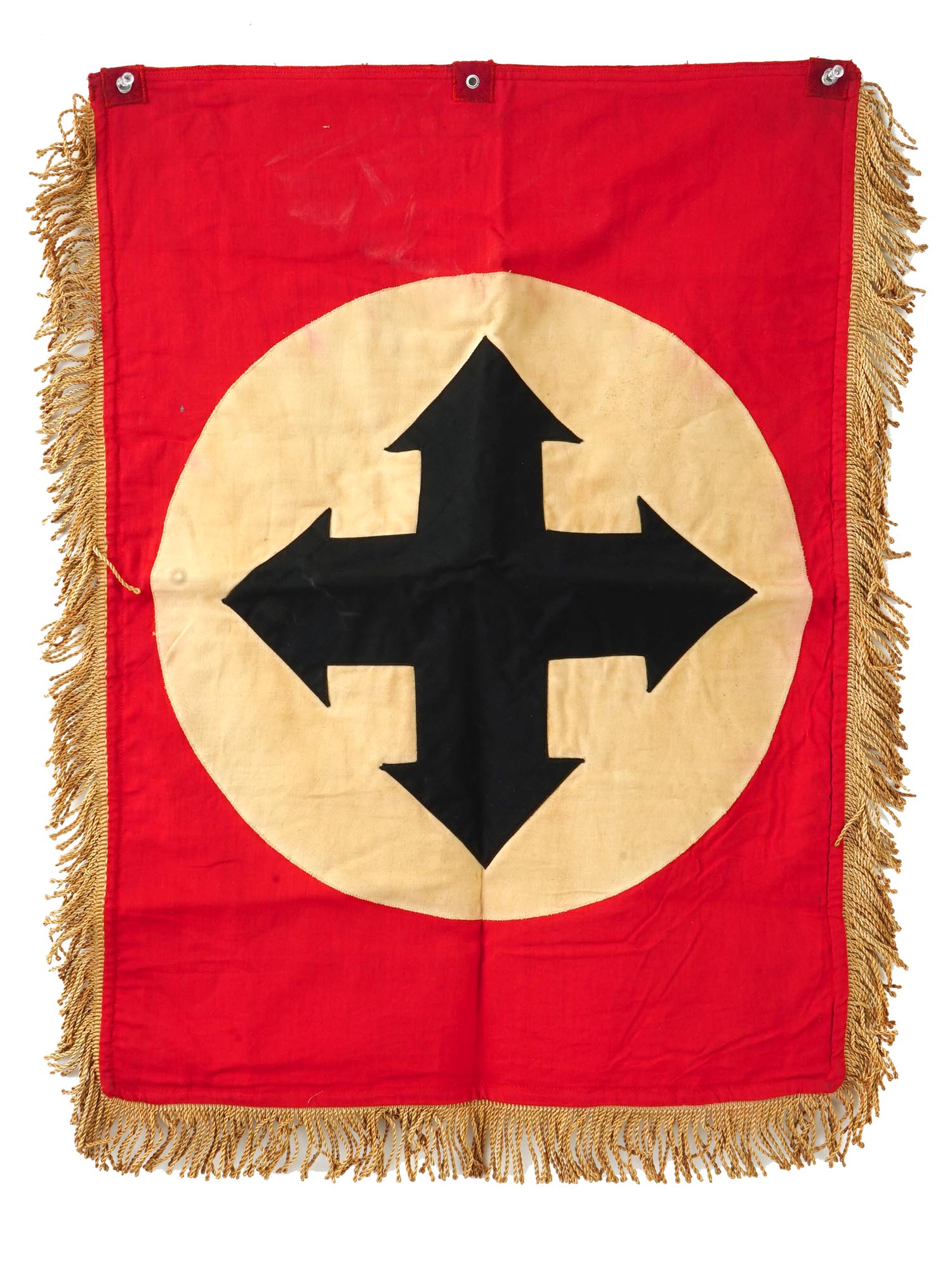 HUNGARIAN WWII SS VOLUNTEERS PODIUM BANNER PIC-0