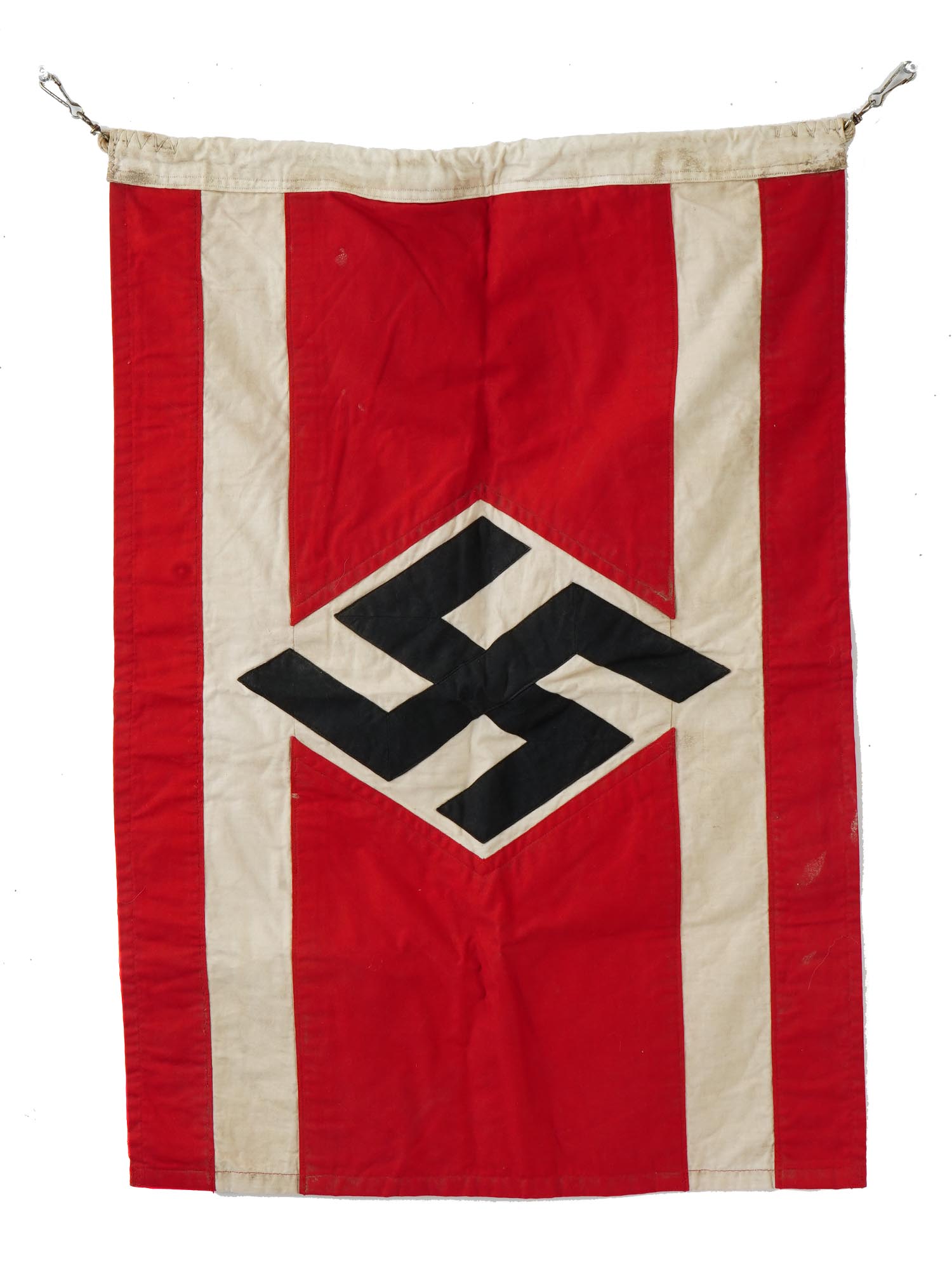 GERMAN WWII HITLER YOUTH FLAG PIC-0