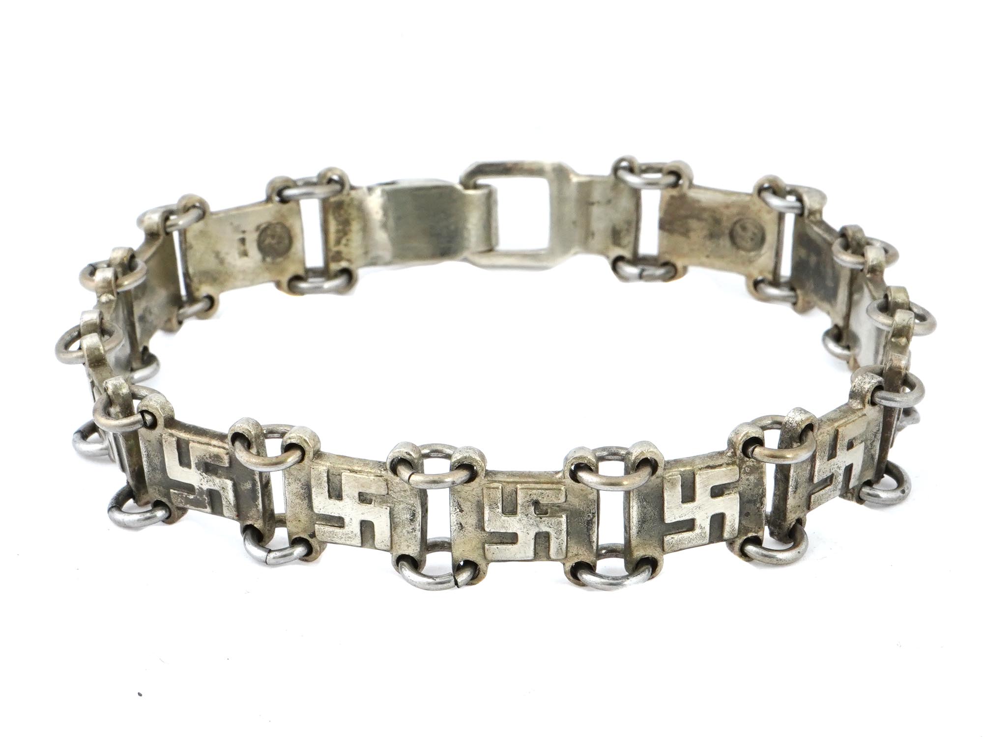 GERMAN WWI NSDAP SWASTIKA BRACELET PIC-0