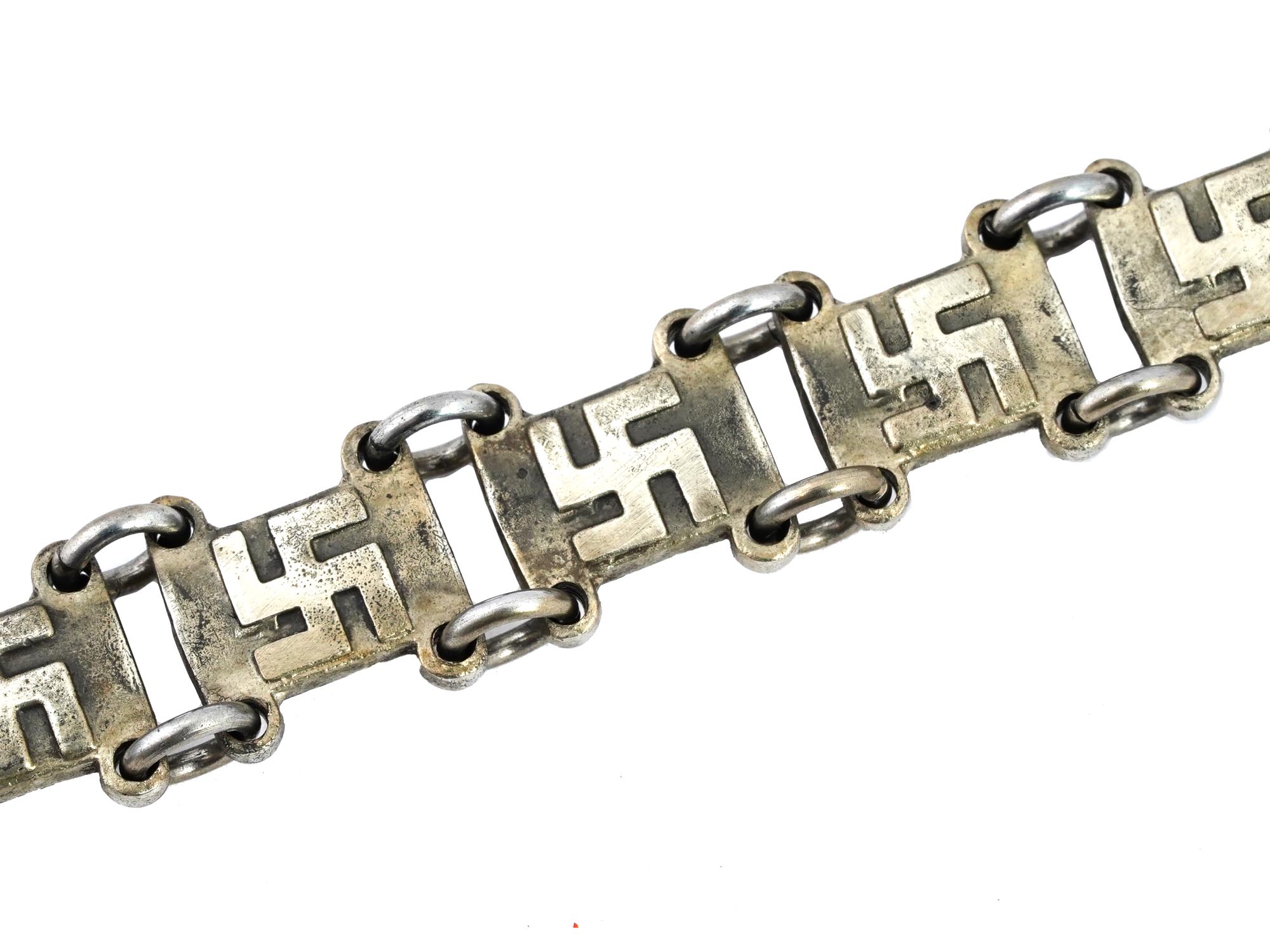 GERMAN WWI NSDAP SWASTIKA BRACELET PIC-3