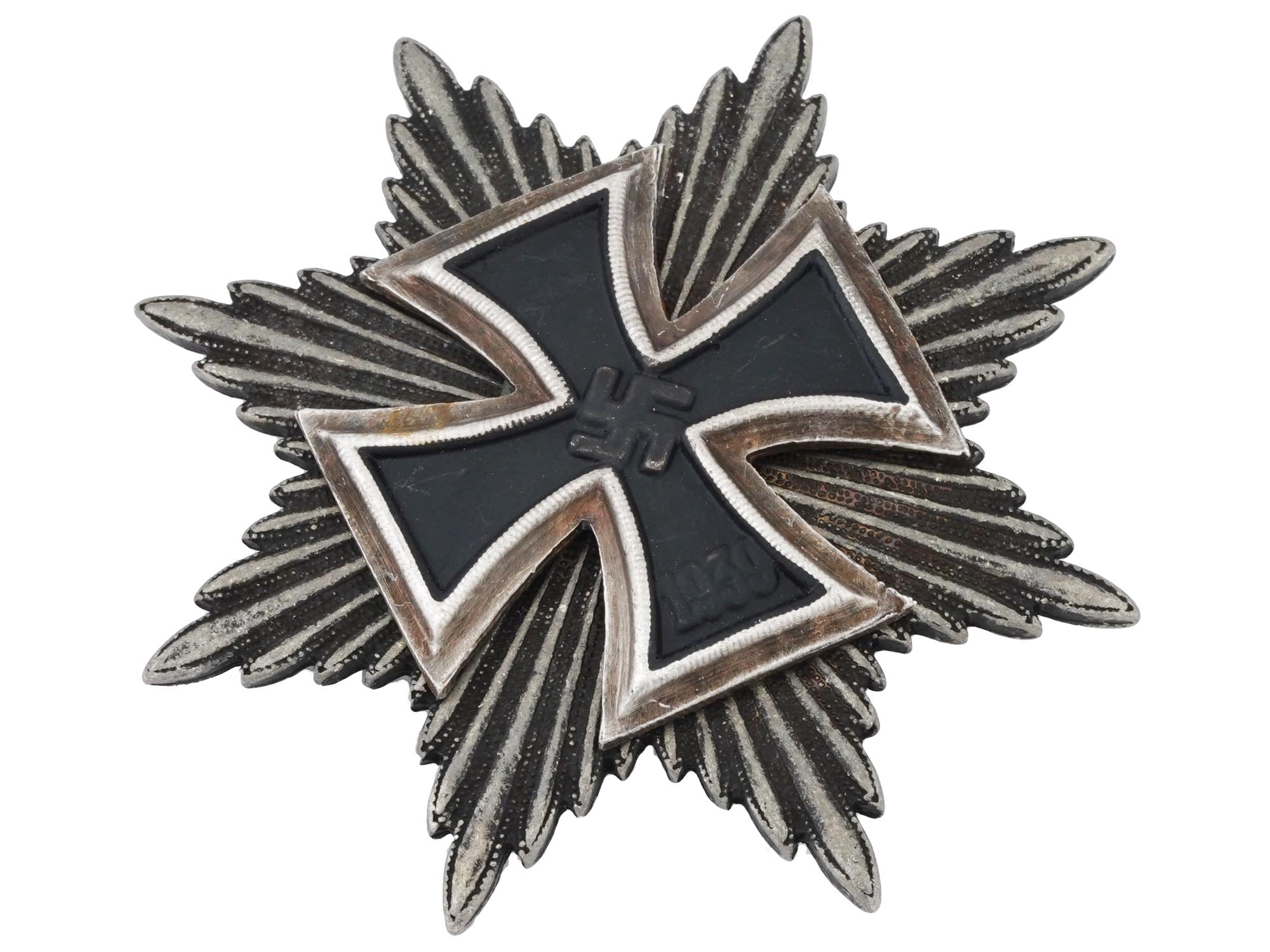 GERMAN WWII GRAND CROSS BREAST STAR OF 1939 IRON CROSS PIC-1