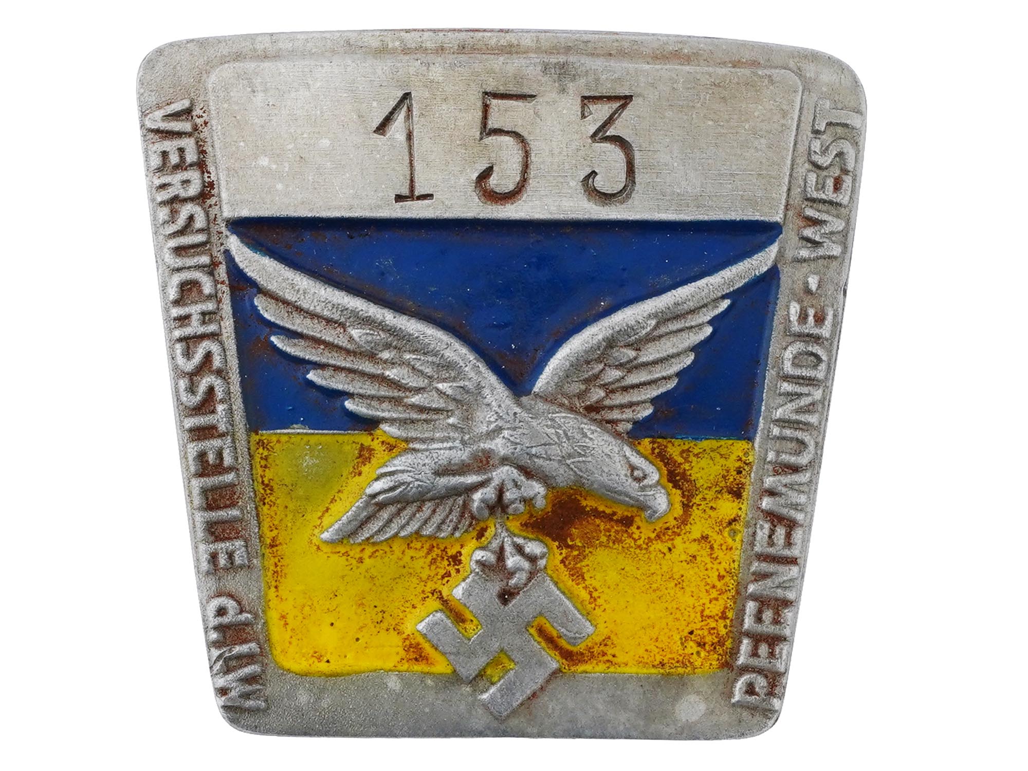 GERMAN WWII PEENEMUNDE V2 FACTORY CONC CAMP BADGE PIC-0