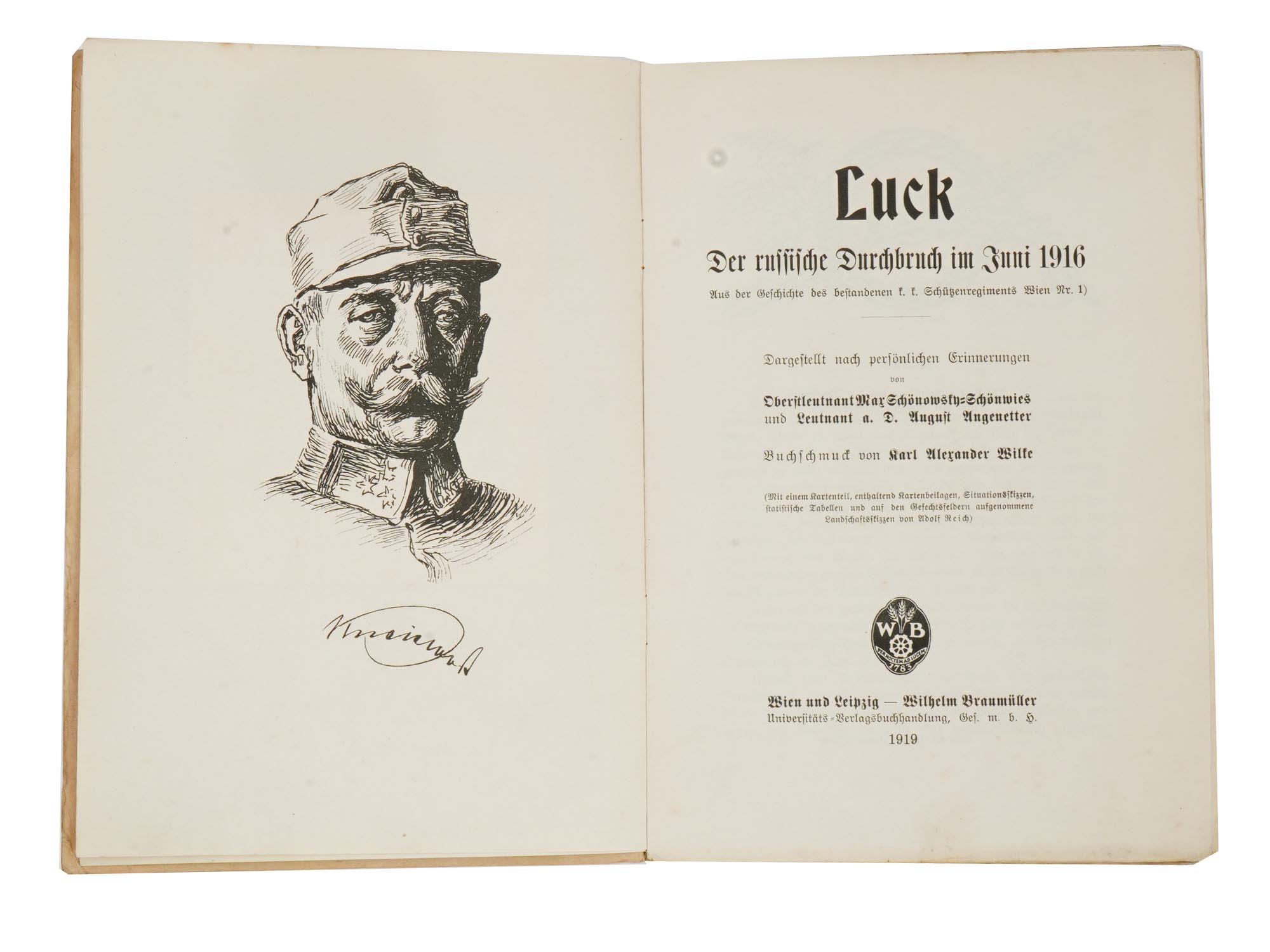 WWI RUSSIAN CAMPAIGN BOOK FROM ADOLF HITLERS LIBRARY PIC-5