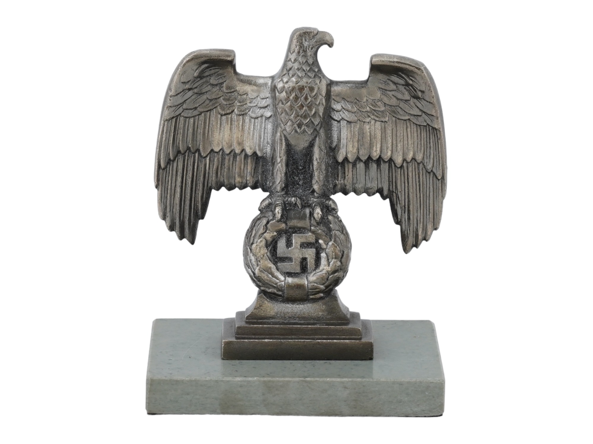 GERMAN WWII NUREMBERG DESK EAGLE FIGURINE PIC-0