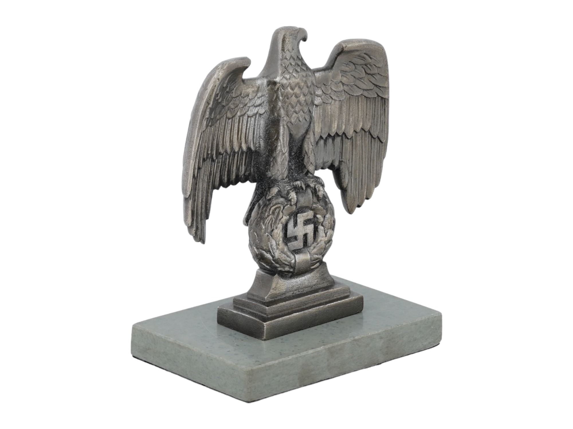 GERMAN WWII NUREMBERG DESK EAGLE FIGURINE PIC-1