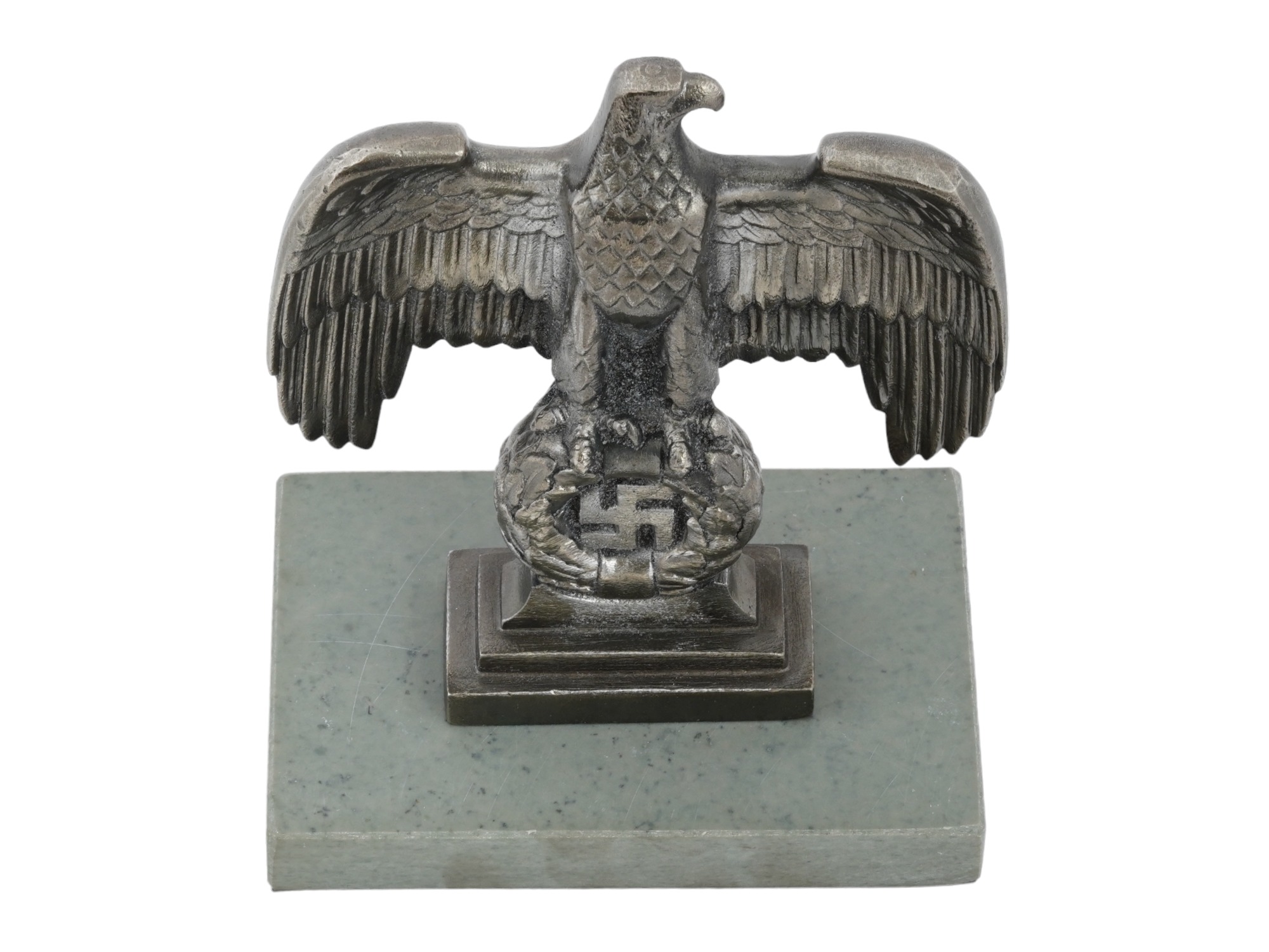 GERMAN WWII NUREMBERG DESK EAGLE FIGURINE PIC-4