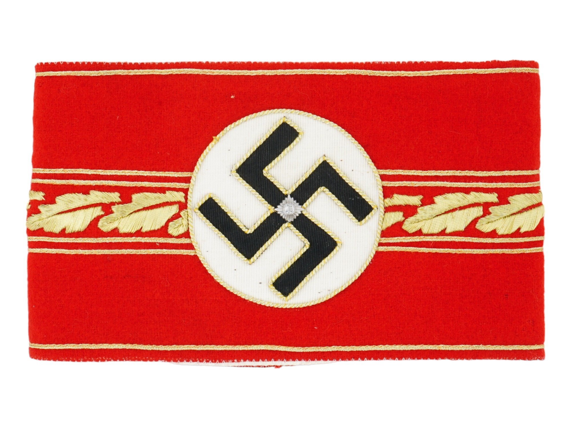 GERMAN WWII NSDAP OFFICIALS ARMBAND PIC-2