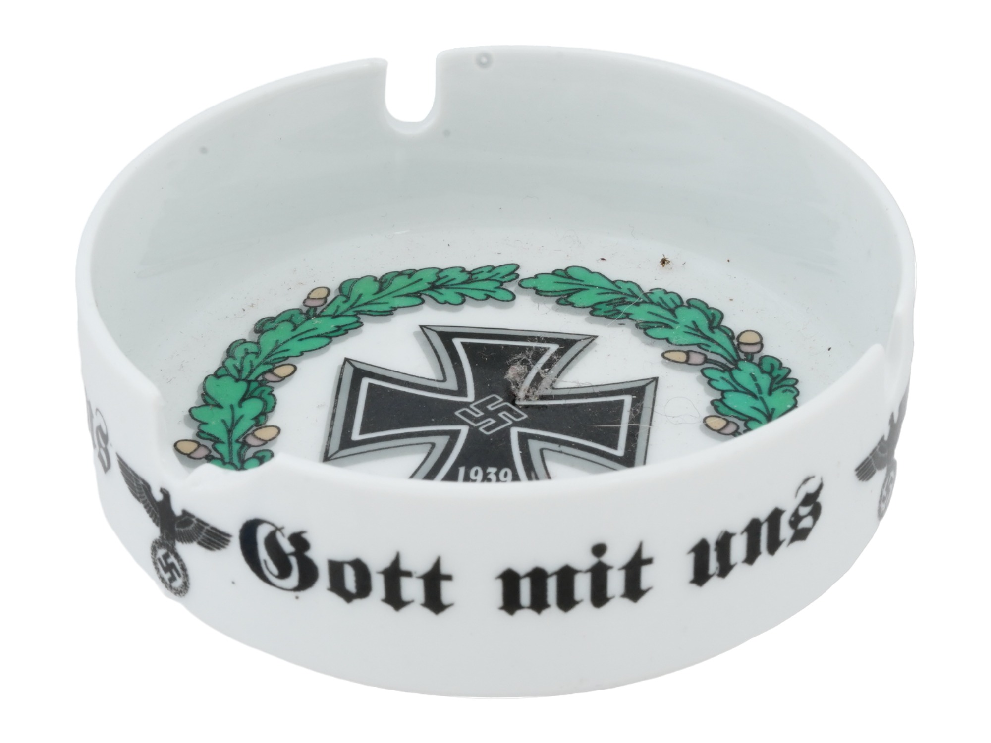 GERMAN WWII NSDAP ASHTRAY PIC-1