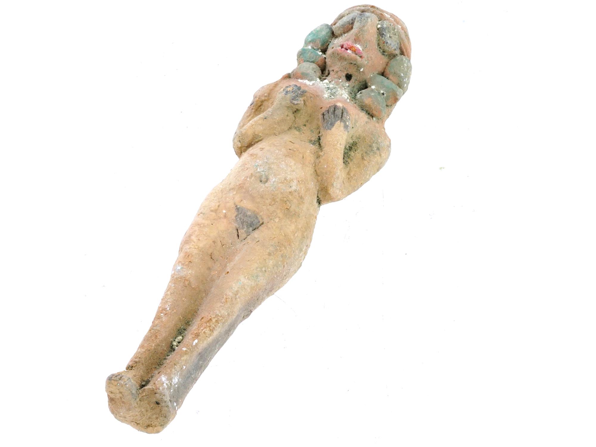 ANCIENT STYLE TERRACOTTA IDOL FIGURE OF ASTARTE PIC-1