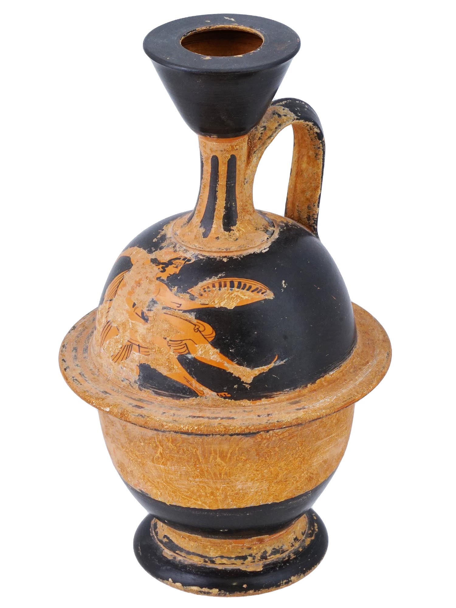 ANCIENT GREEK APULIAN RED FIGURE LEKYTHOS PIC-1