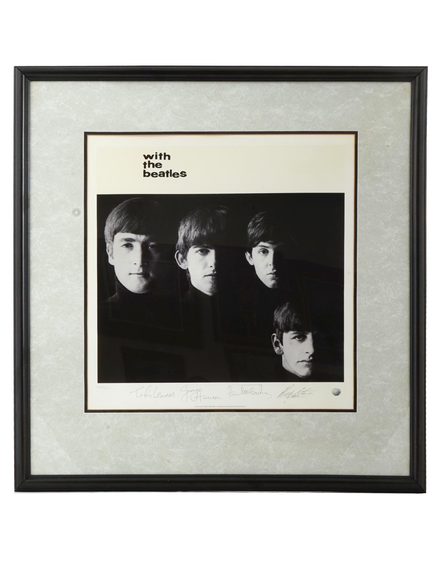 SIGNED LIMITED EDITION LITHOGRAPHIC PRINT BEATLES 1993 PIC-0