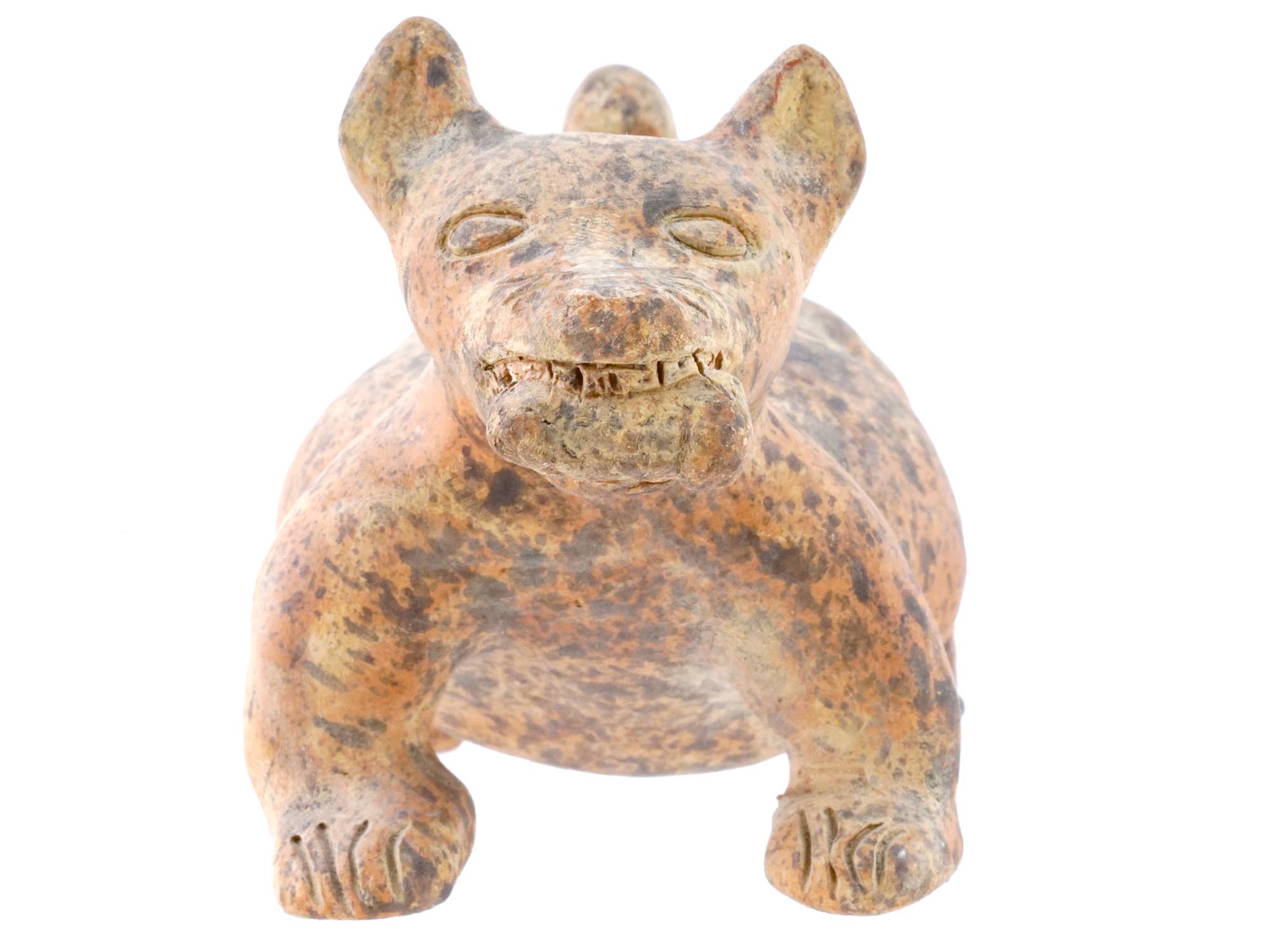 MODERN PRE-COLUMBIAN STYLE COLIMA CULTURE CERAMIC DOG PIC-2