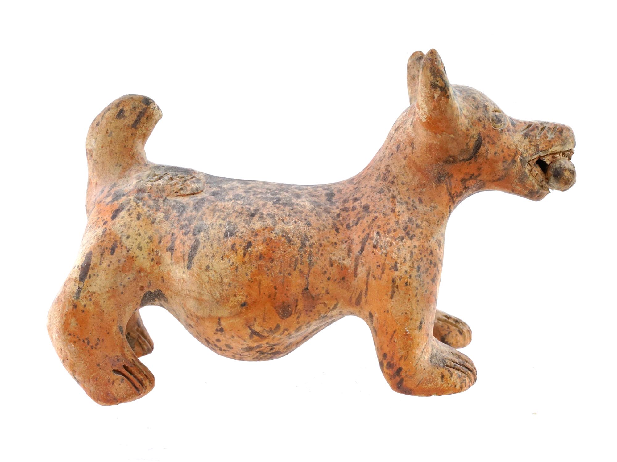 MODERN PRE-COLUMBIAN STYLE COLIMA CULTURE CERAMIC DOG PIC-3