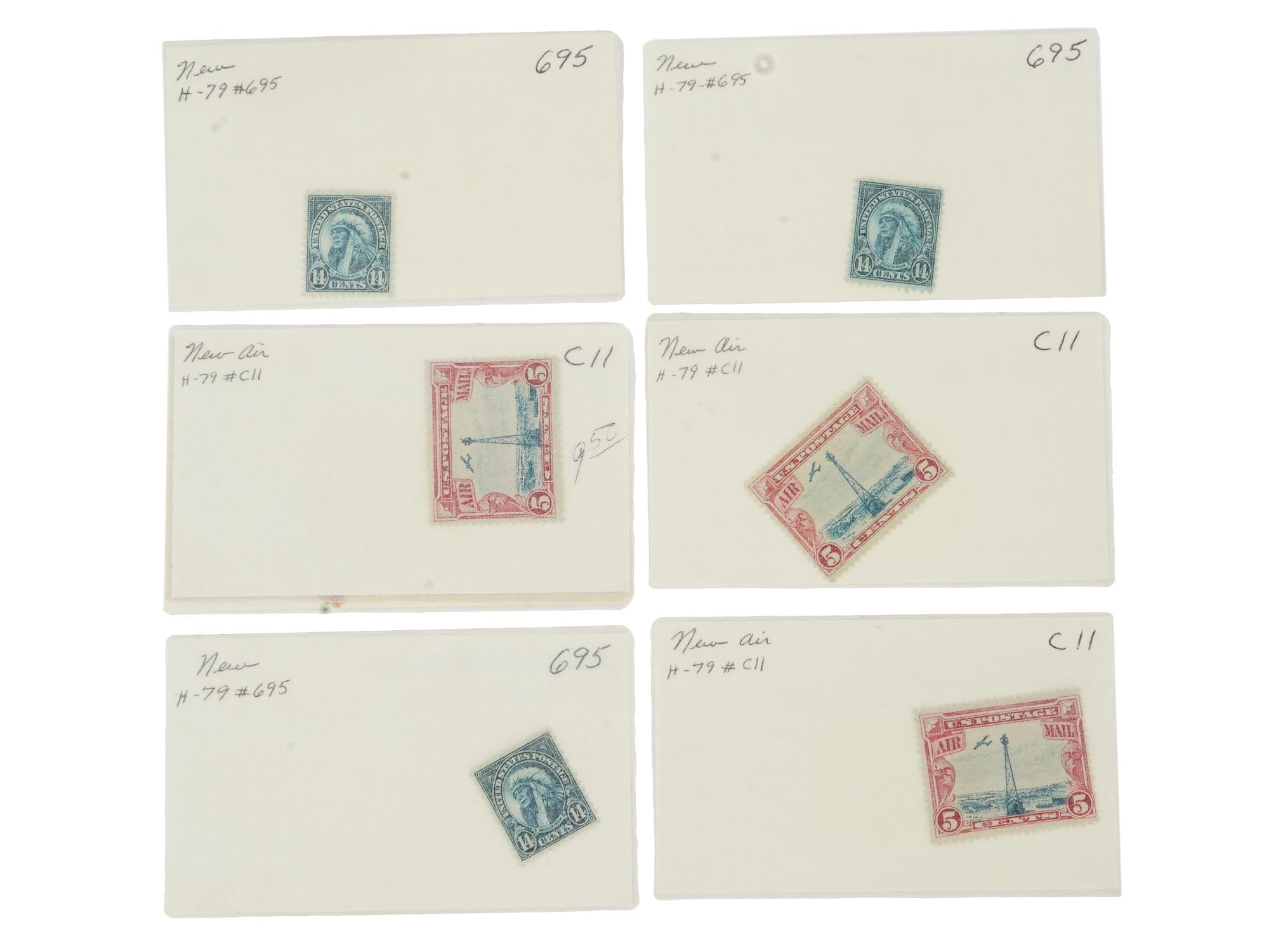 ANTIQUE AND VINTAGE AMERICAN POSTAGE STAMP COLLECTION PIC-1