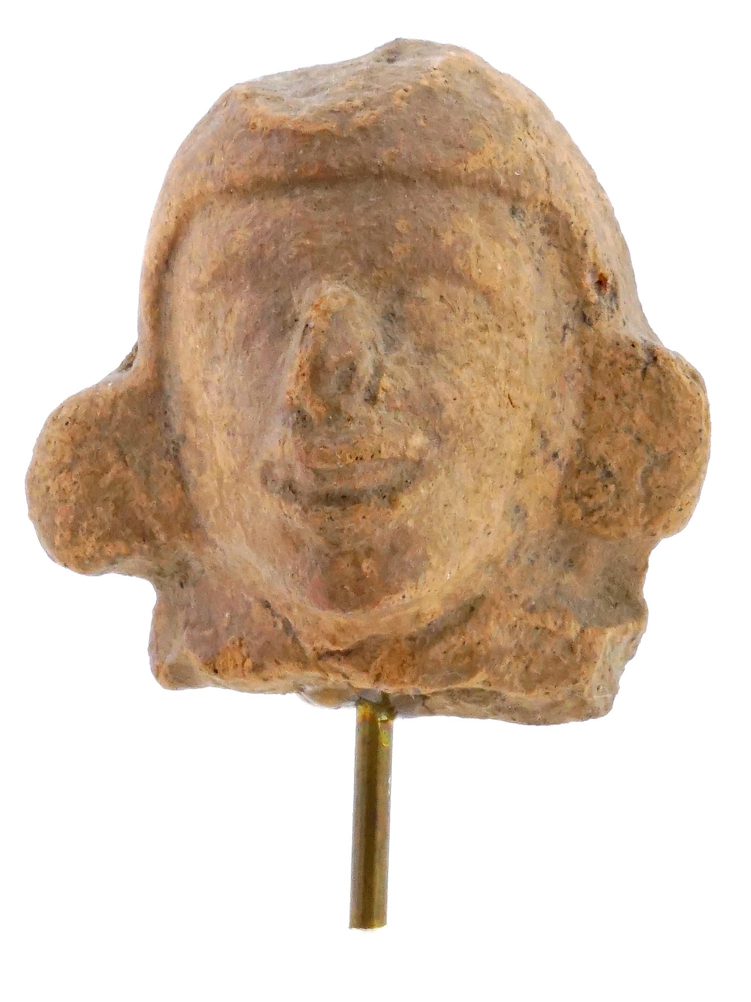 ANCIENT MEDITERRANEAN TERRACOTTA FIGURE 1BC TO 1 AD PIC-2