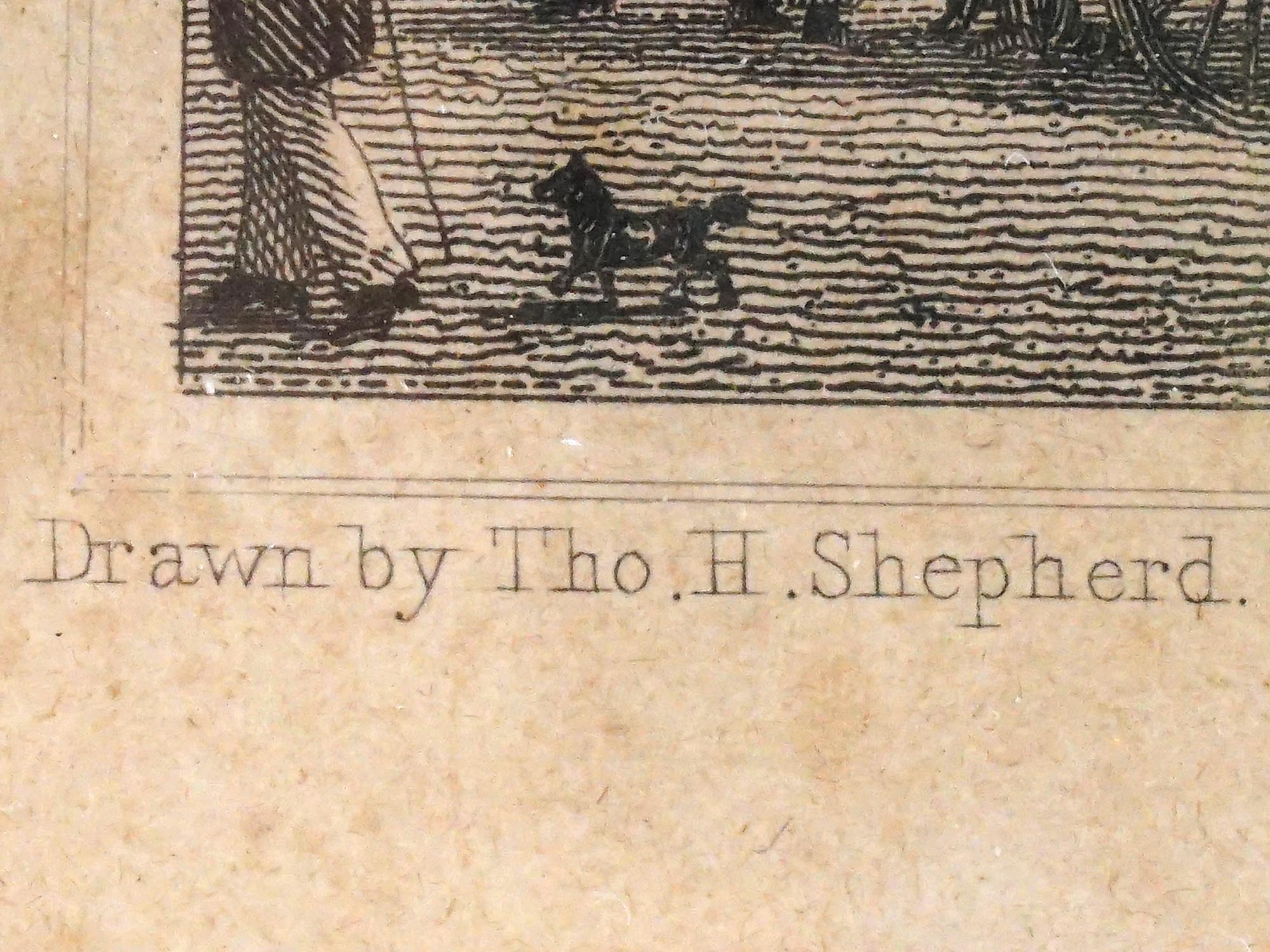 PAIR BRITISH 19TH C ENGRAVINGS BY THOMAS SHEPHERD PIC-6