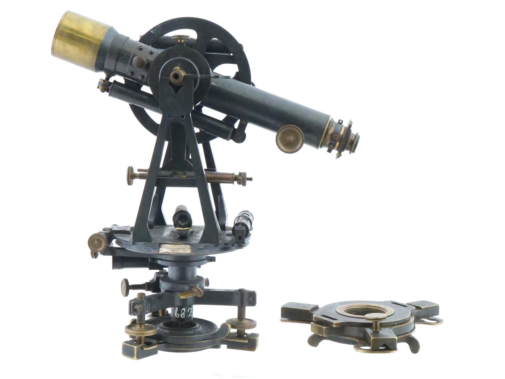 19TH C GERMAN THEODOLITE FOR LAND MEASUREMENTS PIC-4