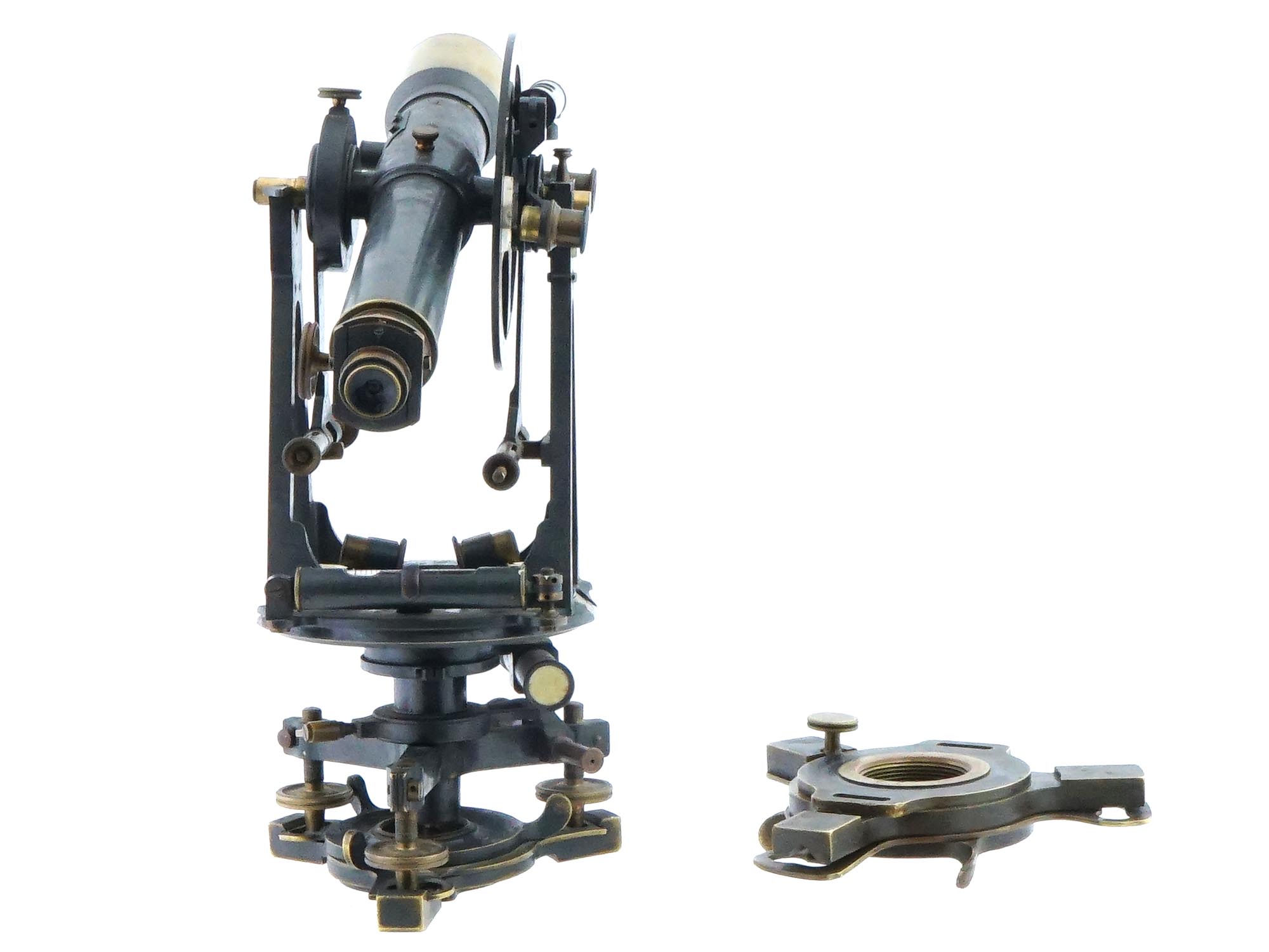 19TH C GERMAN THEODOLITE FOR LAND MEASUREMENTS PIC-2