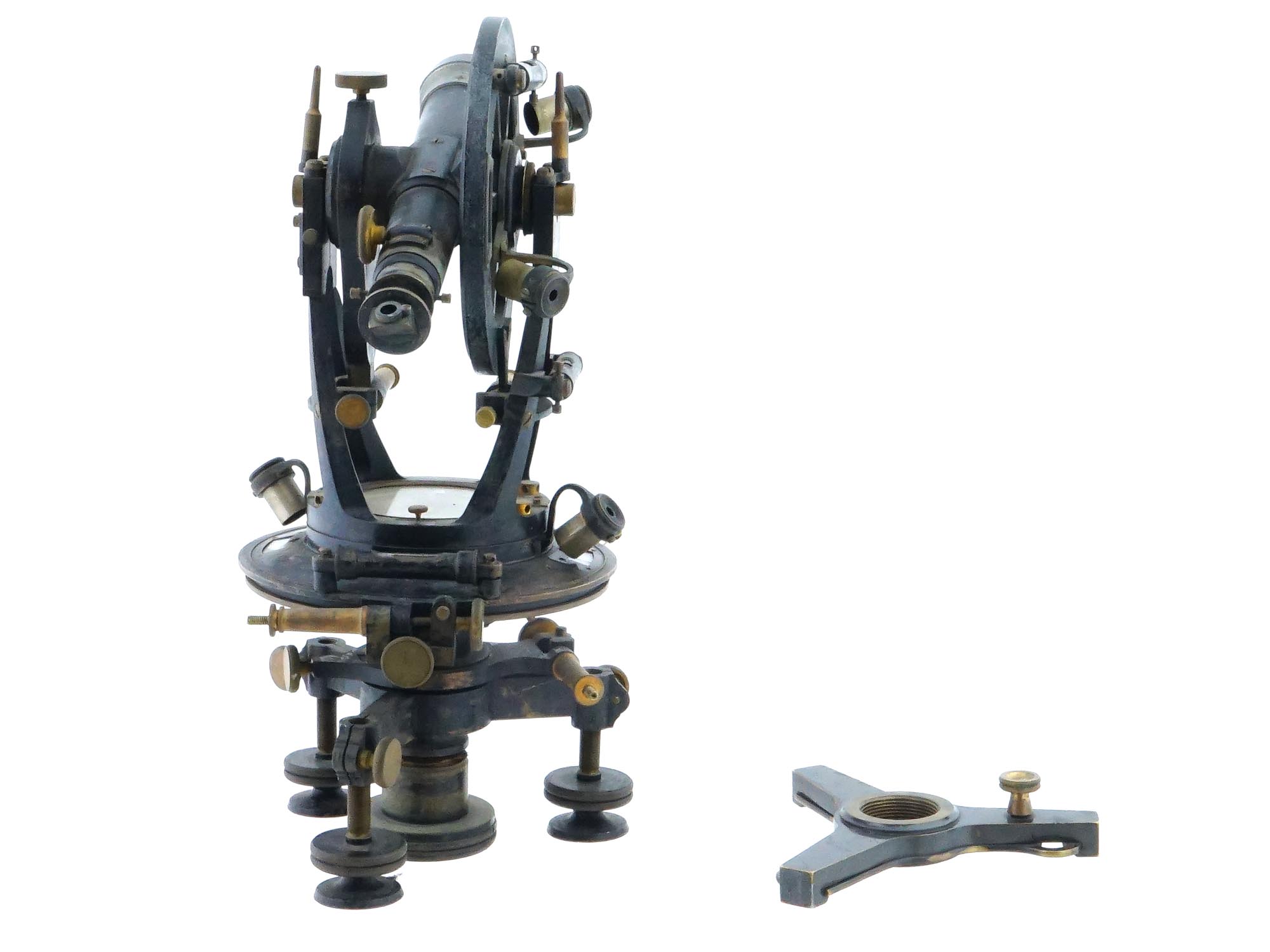 19TH C GERMAN THEODOLITE FOR LAND MEASUREMENTS PIC-4