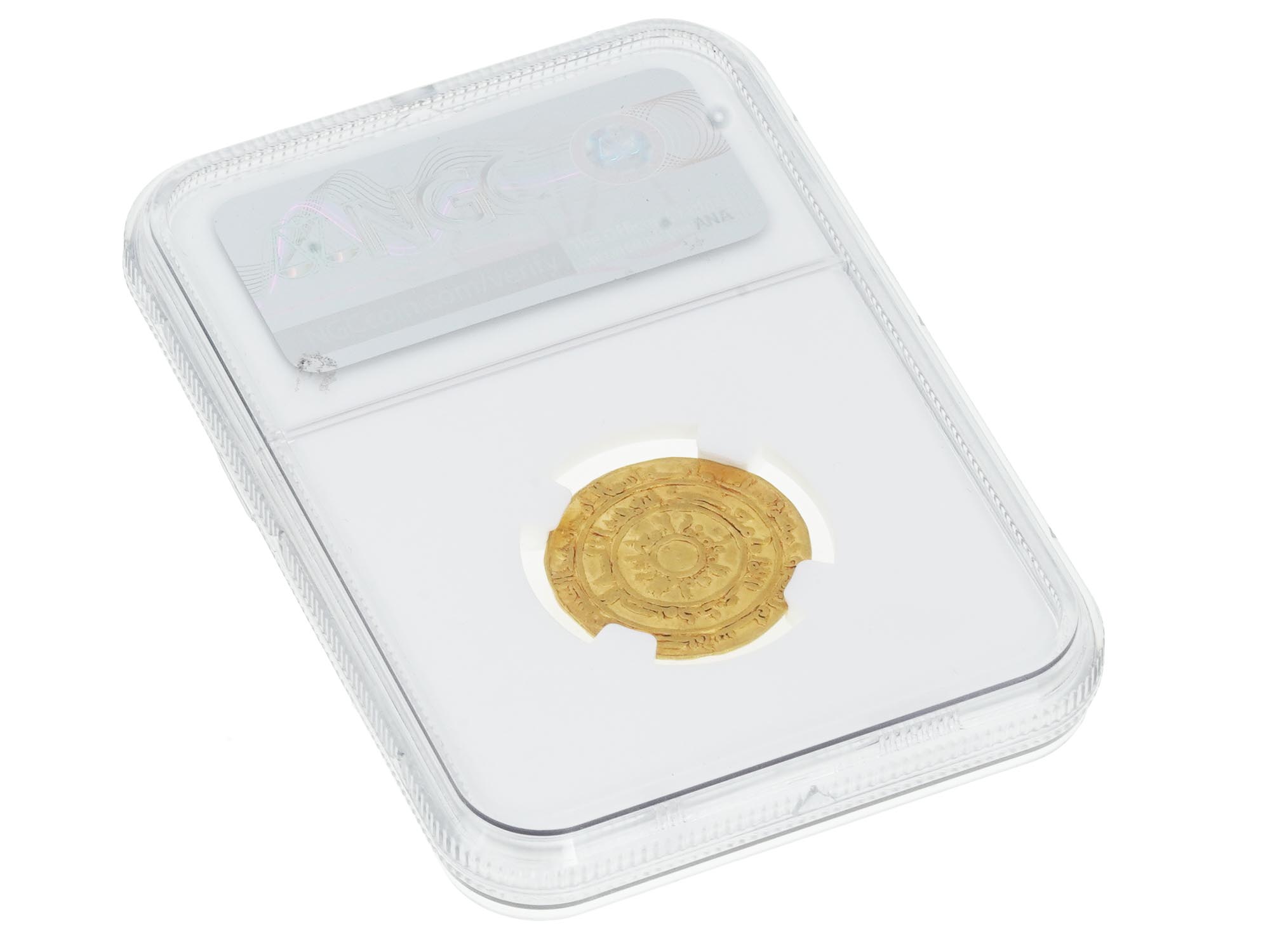 ISLAMIC FATIMID CALIPHATE AL MUIZZ GOLD DINAR COIN PIC-1