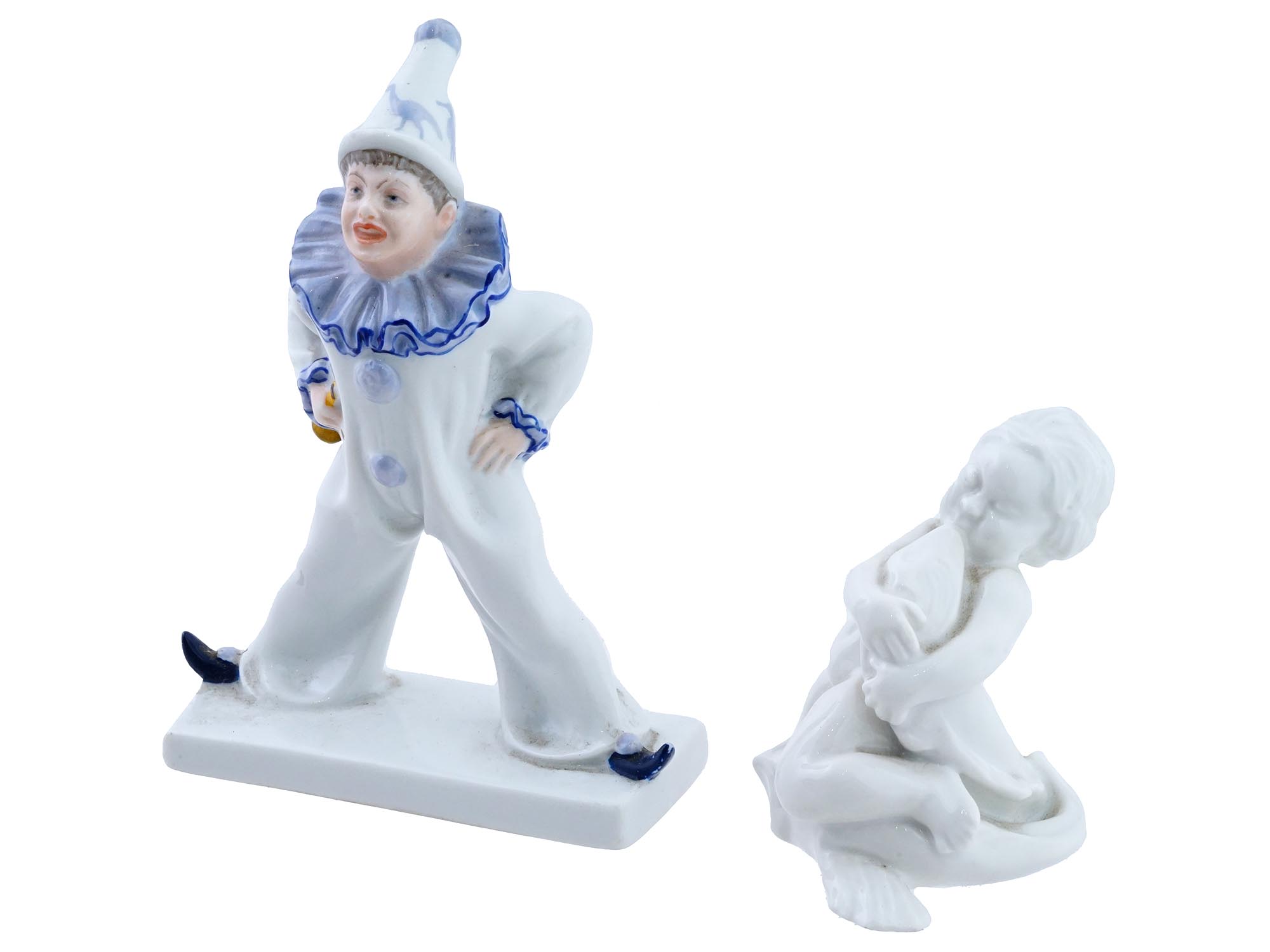 LOT OF ROSENTHAL CLOWN B AND G PORCELAIN FIGURES PIC-1