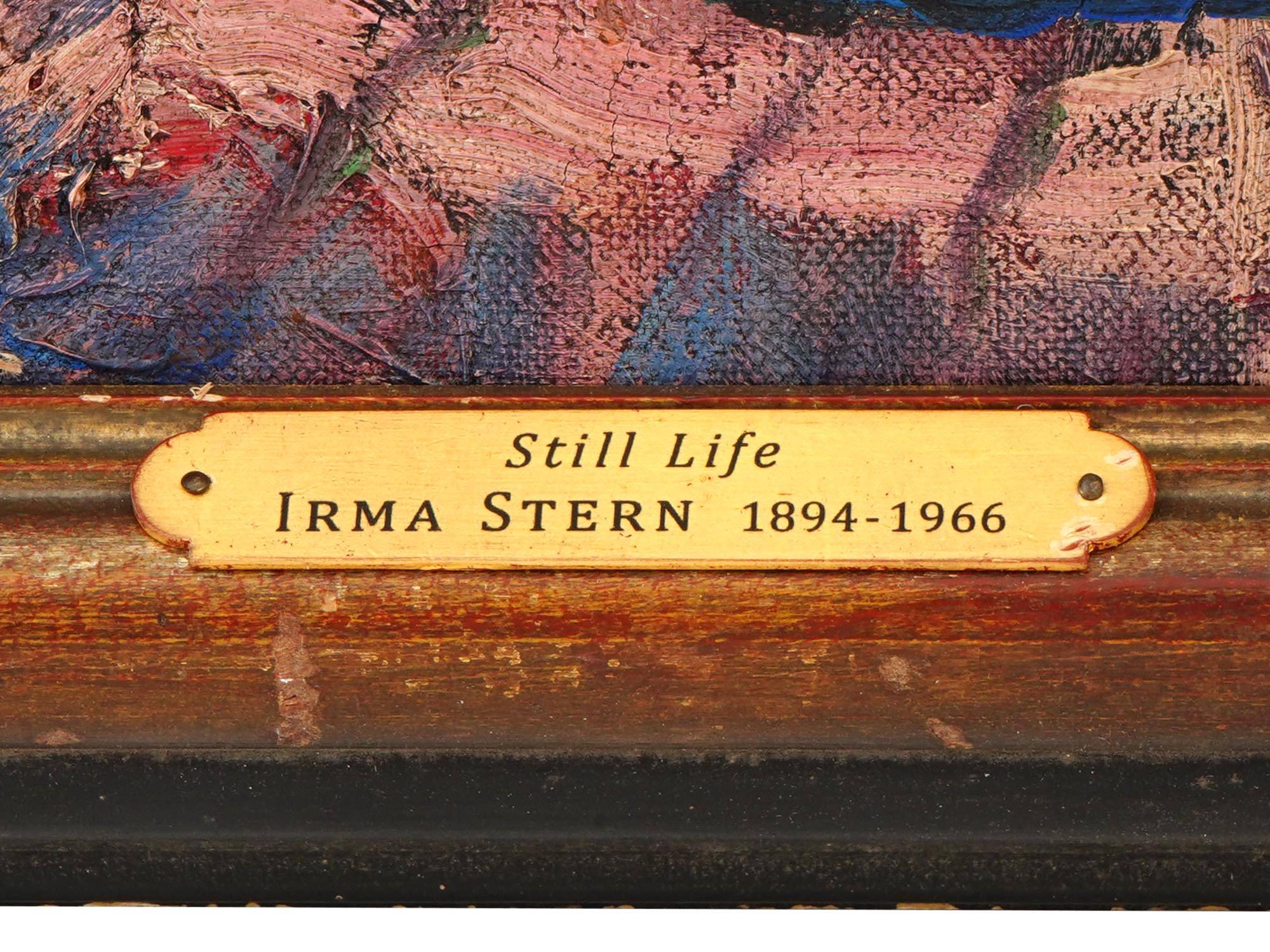 SOUTH AFRICAN STILL LIFE PAINTING BY IRMA STERN FRAMED PIC-3