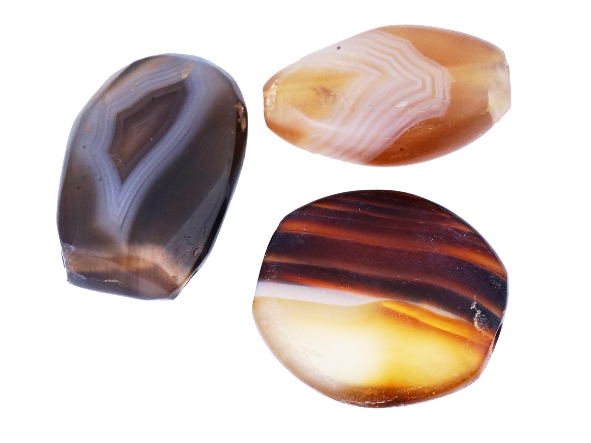 COLLECTION OF ANCIENT ROMAN PARTHIAN AGATE BEADS PIC-3