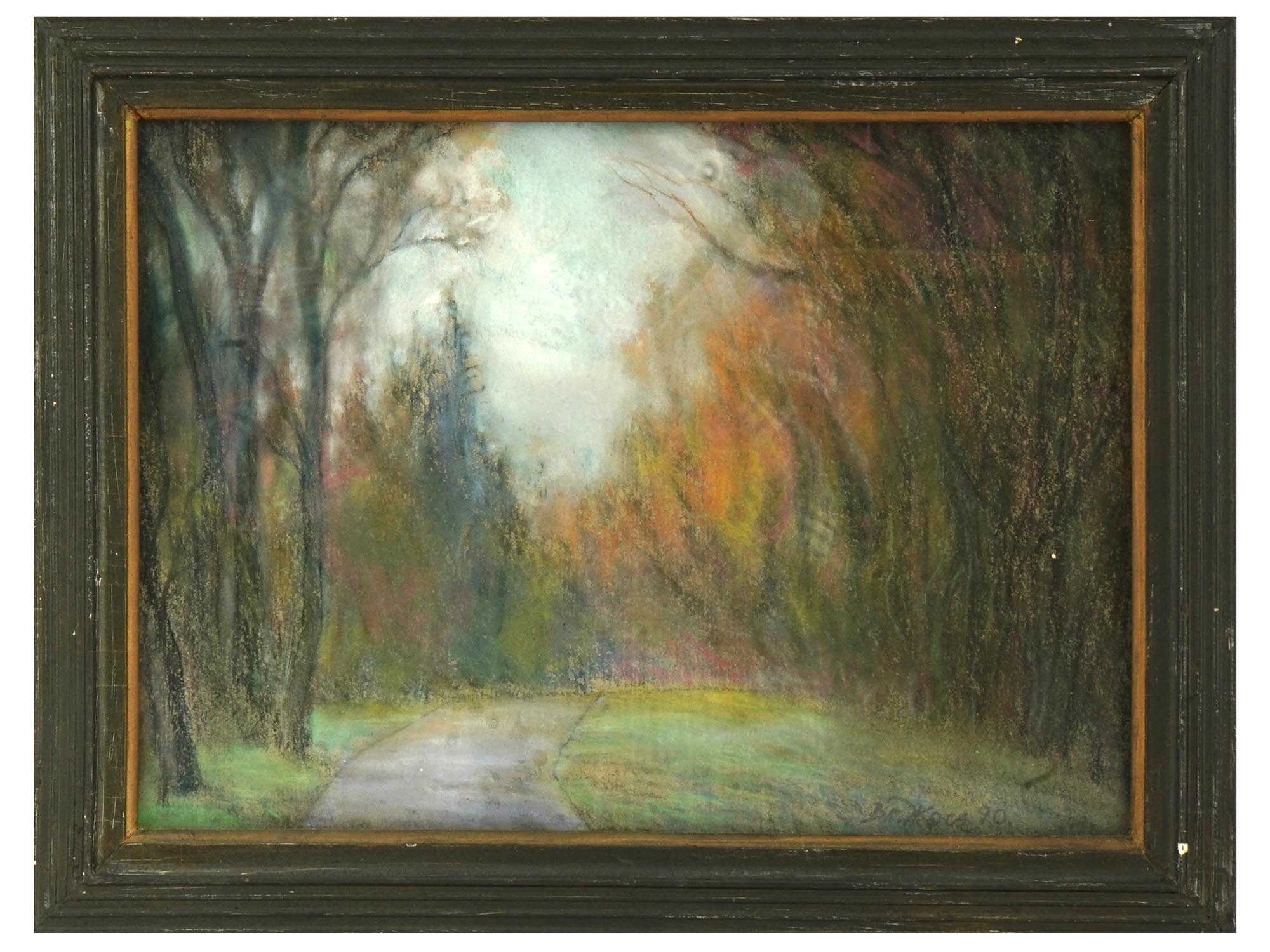 RUSSIAN LANDSCAPE PASTEL PAINTING BY VLADIMIR ZHOGA PIC-0