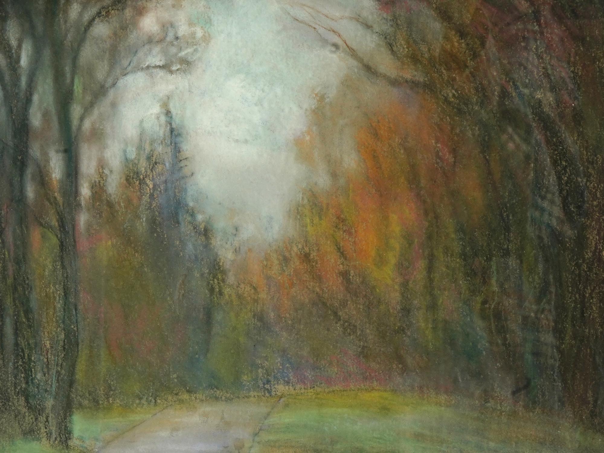 RUSSIAN LANDSCAPE PASTEL PAINTING BY VLADIMIR ZHOGA PIC-1