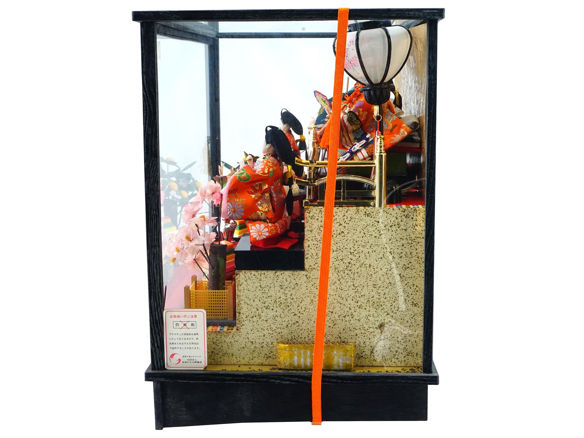 JAPANESE HINAMATSURI DOLL IMPERIAL CORONATION DIORAMA PIC-3