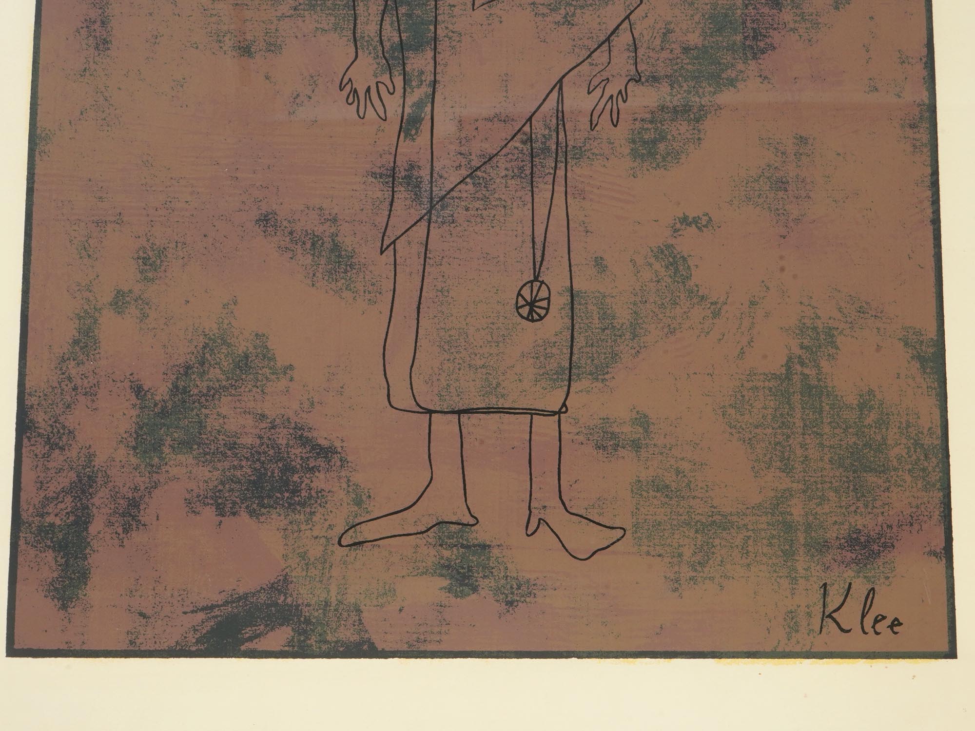 EXPRESSIONIST SWISS GERMAN LITHOGRAPH BY PAUL KLEE PIC-2