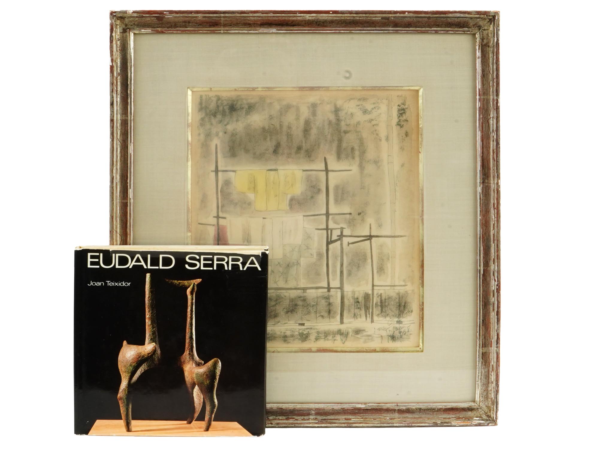 1938 WATERCOLOR PAINTING BY EUDALD SERRA WITH CATALOGUE PIC-0