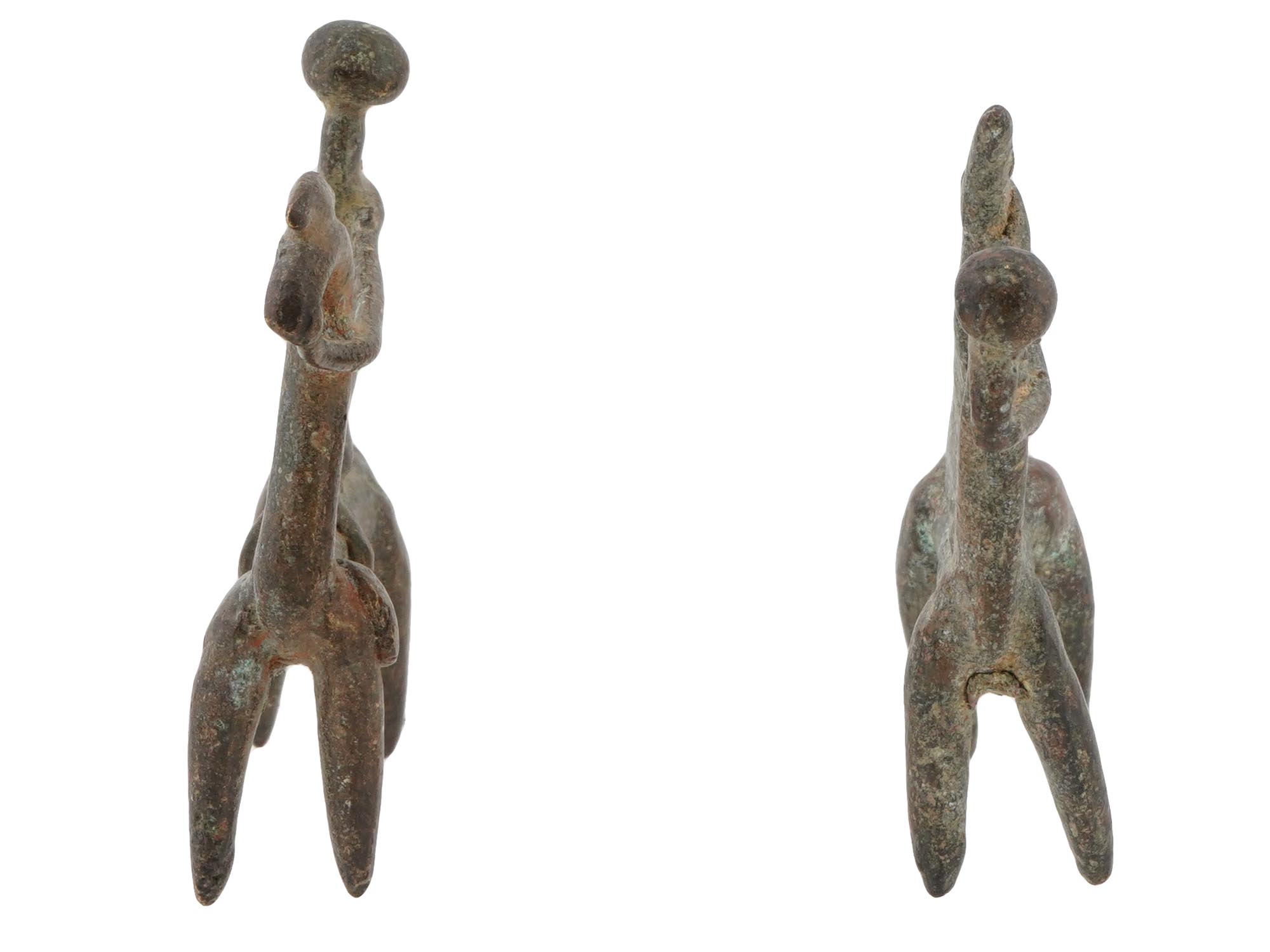 KOTOKO BRONZE FIGURINES FROM CHAD CENTRAL AFRICA PIC-2