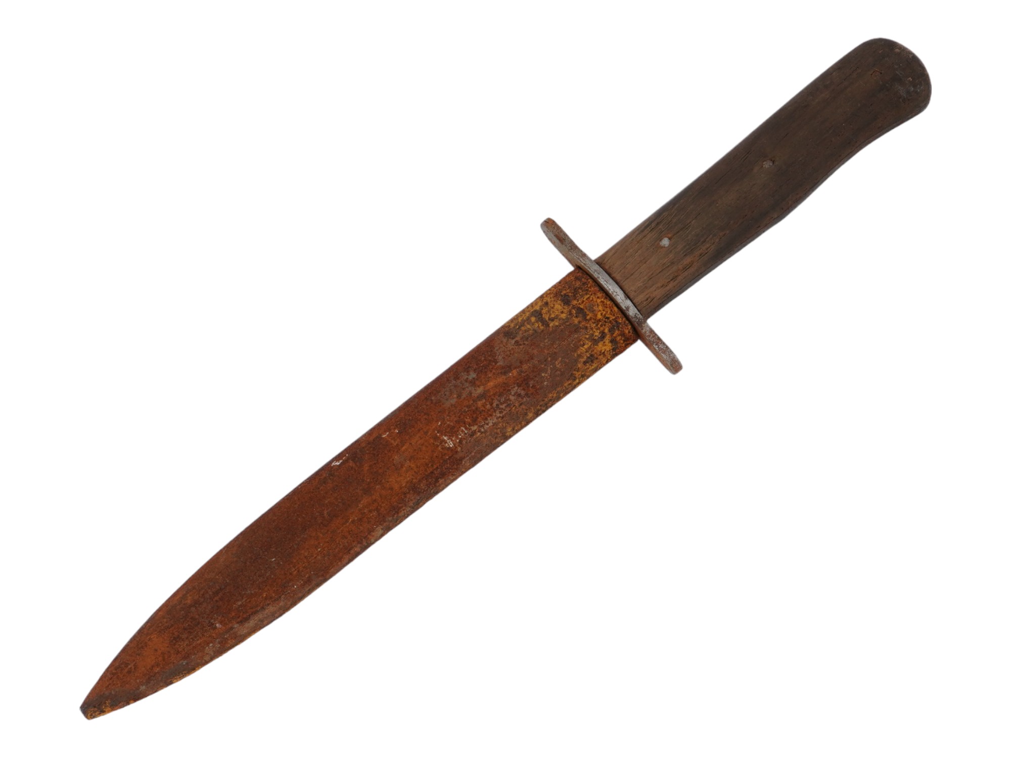 WWI AUSTRIAN STURMMESSER TRENCH KNIFE IN SHEATH PIC-2