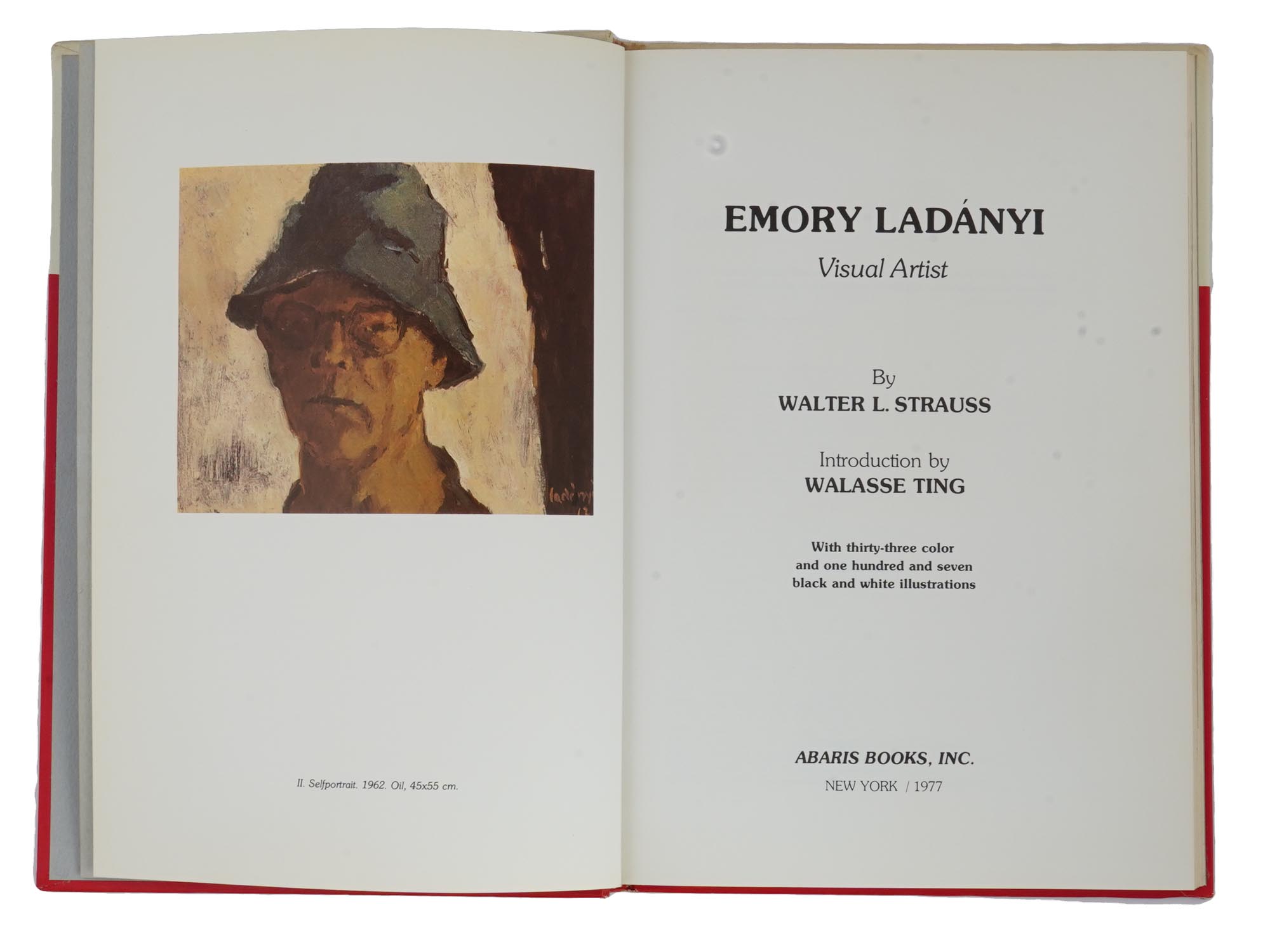 AMERICAN MODERNIST PAINTING BY EMORY LADANYI AND BOOK PIC-4