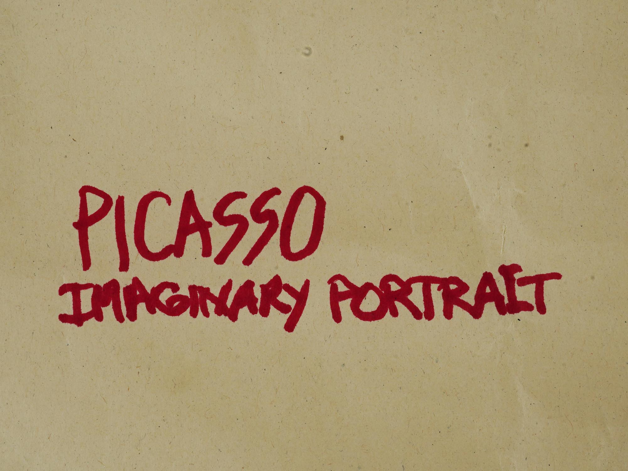 PICASSO IMAGINARY PORTRAIT 1969S SHAKESPEARE ED PRINT PIC-5