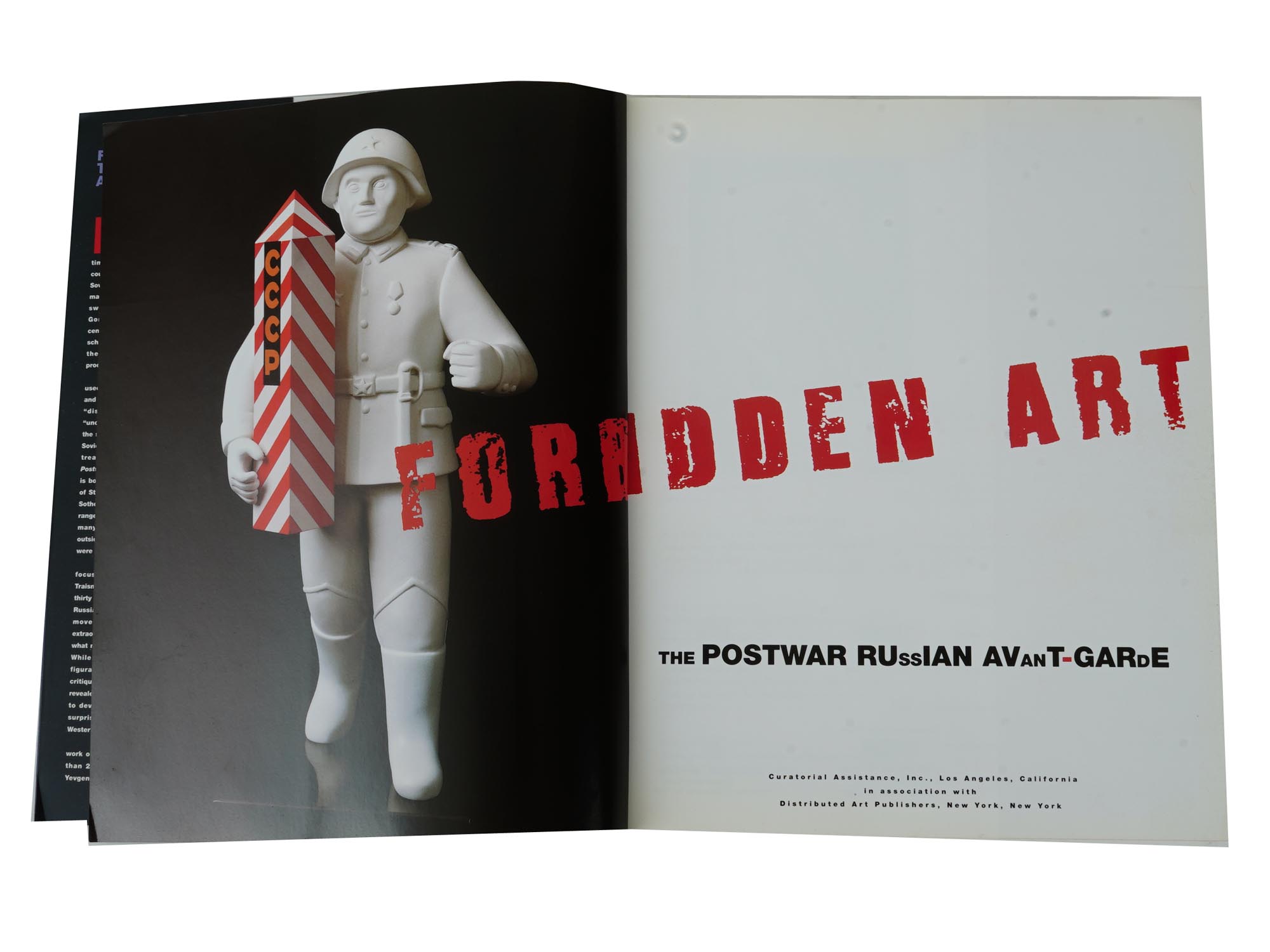 BOOK FORBIDDEN ART THE POST WAR RUSSIAN AVANT GARDE PIC-3