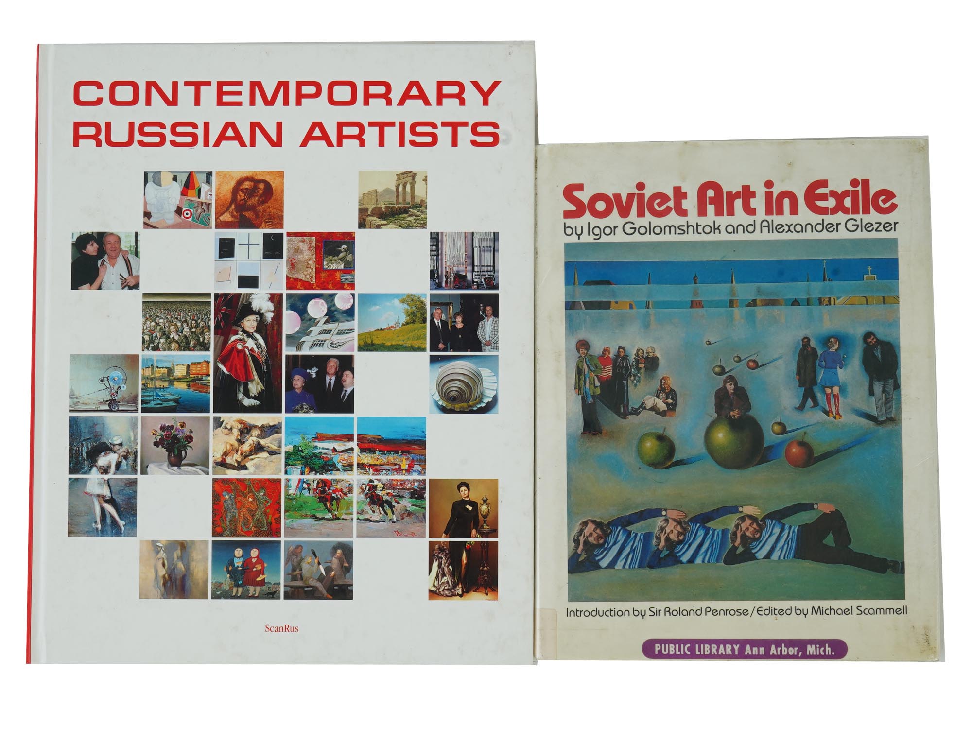 BOOKS CONTEMPORARY RUS ARTISTS SOVIET ART IN EXILE PIC-0